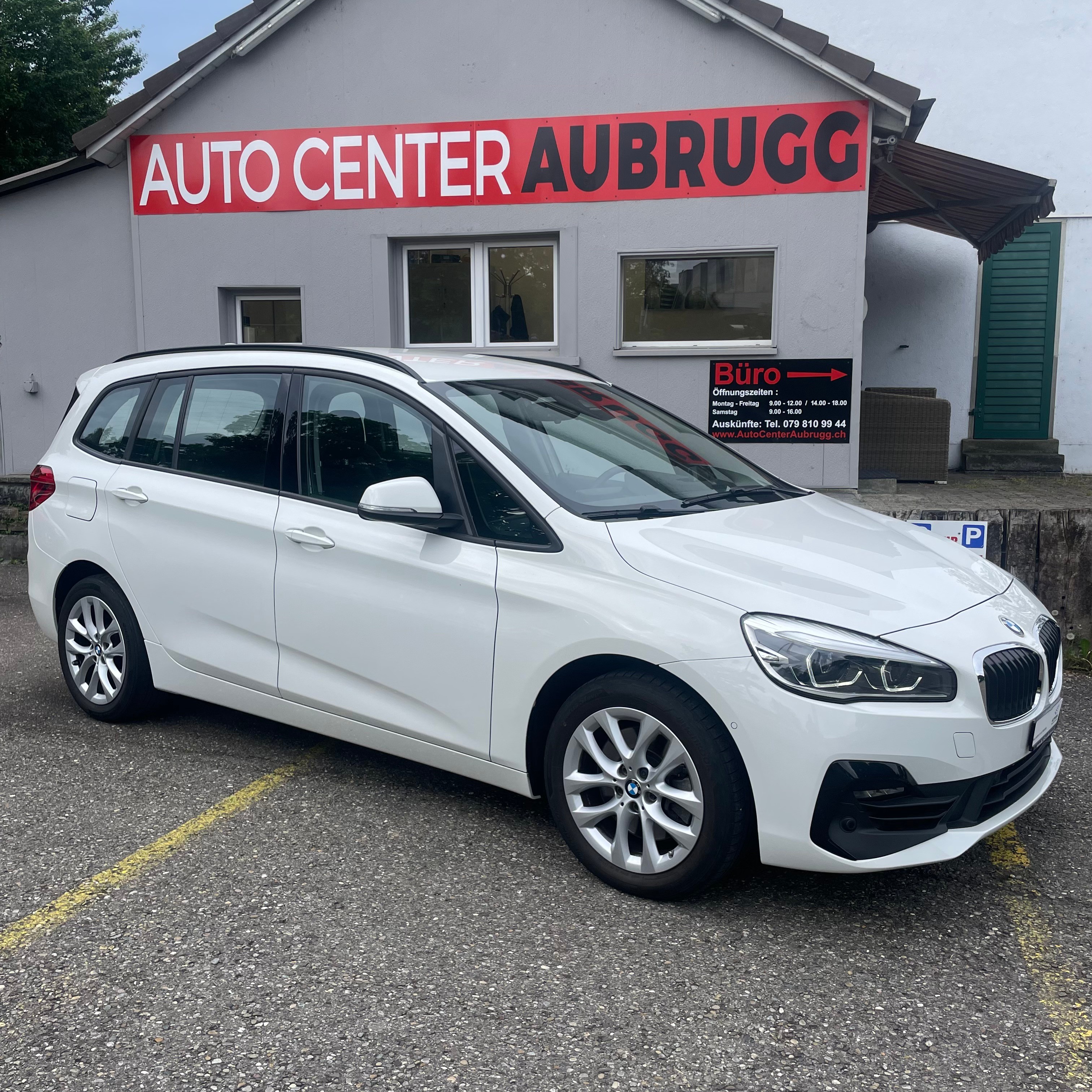 BMW 218d xDrive Gran Tourer Steptronic *CH-FAHRZEUG / ANHÄNGERKUPPLUNG / 7 SITZE / SITZHEIZUNG*