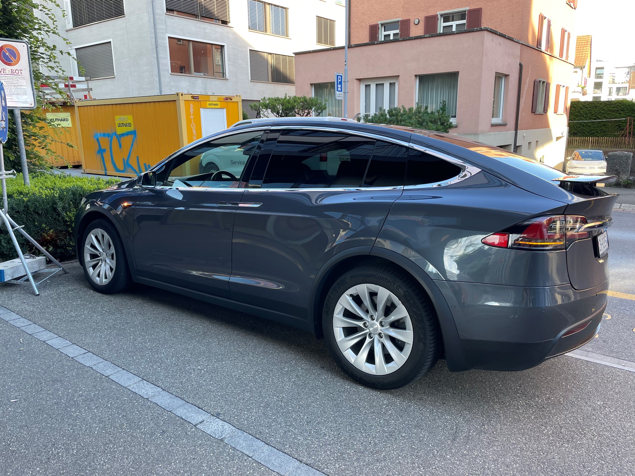 TESLA Model X Maximale-Reichweite