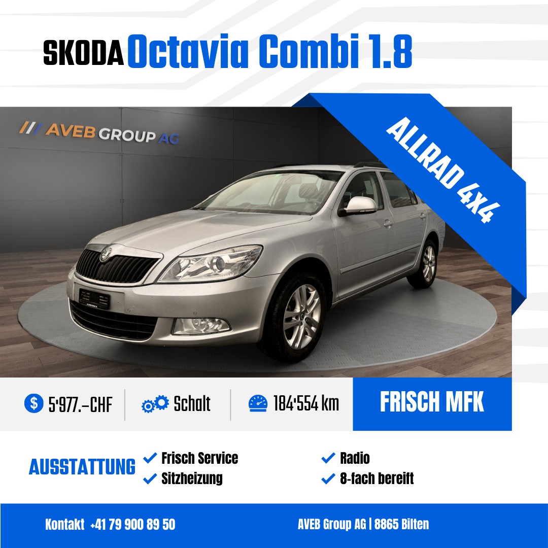 SKODA Octavia Combi 1.8 TSI Stöckli