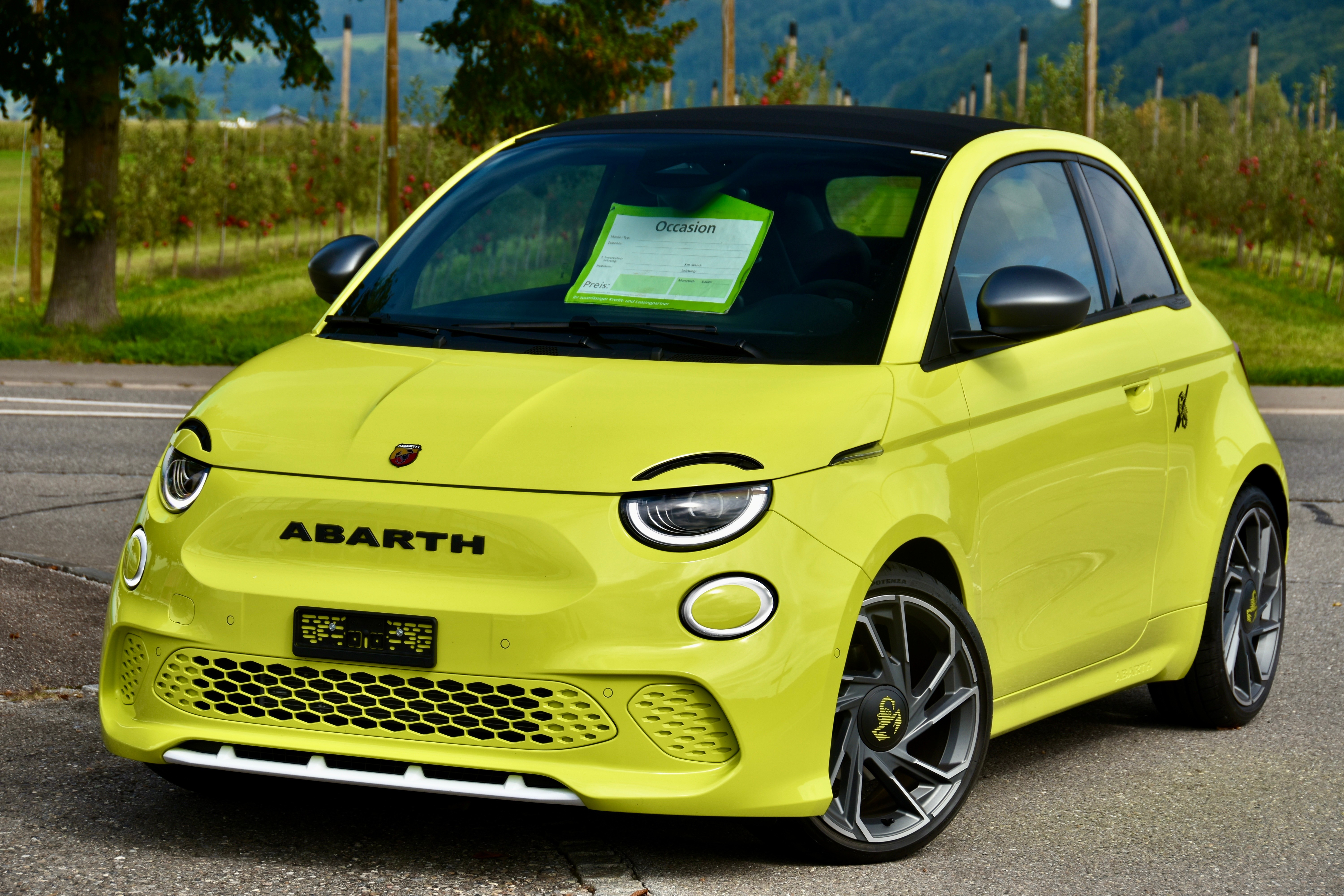 FIAT Abarth Cabrio 500e Scorpionissima