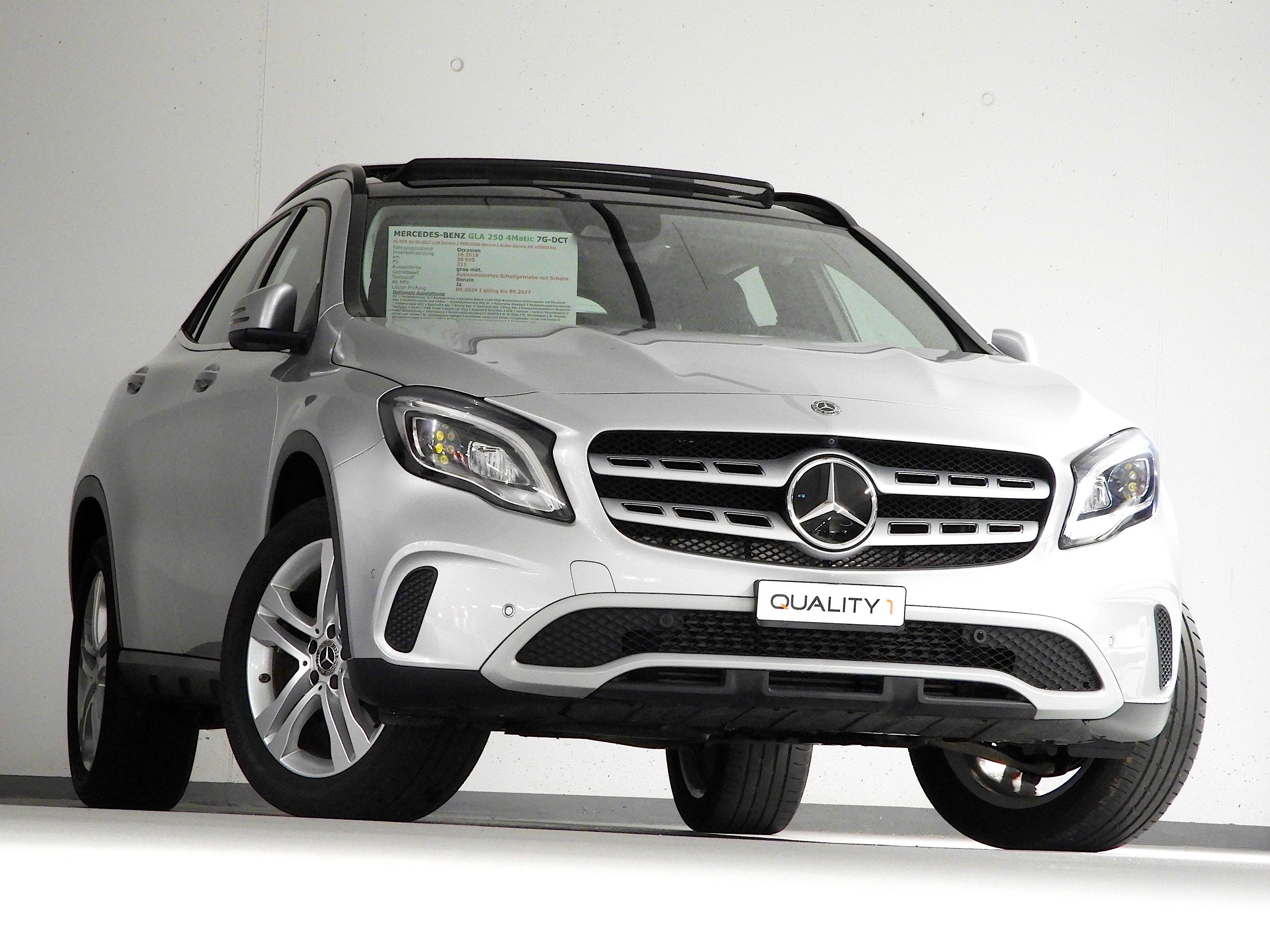 MERCEDES-BENZ GLA 250 4Matic 7G-DCT I Einzigartige Ausstattung I CH FZ I 1. Hand I Garantie inkl. I Gratis Service