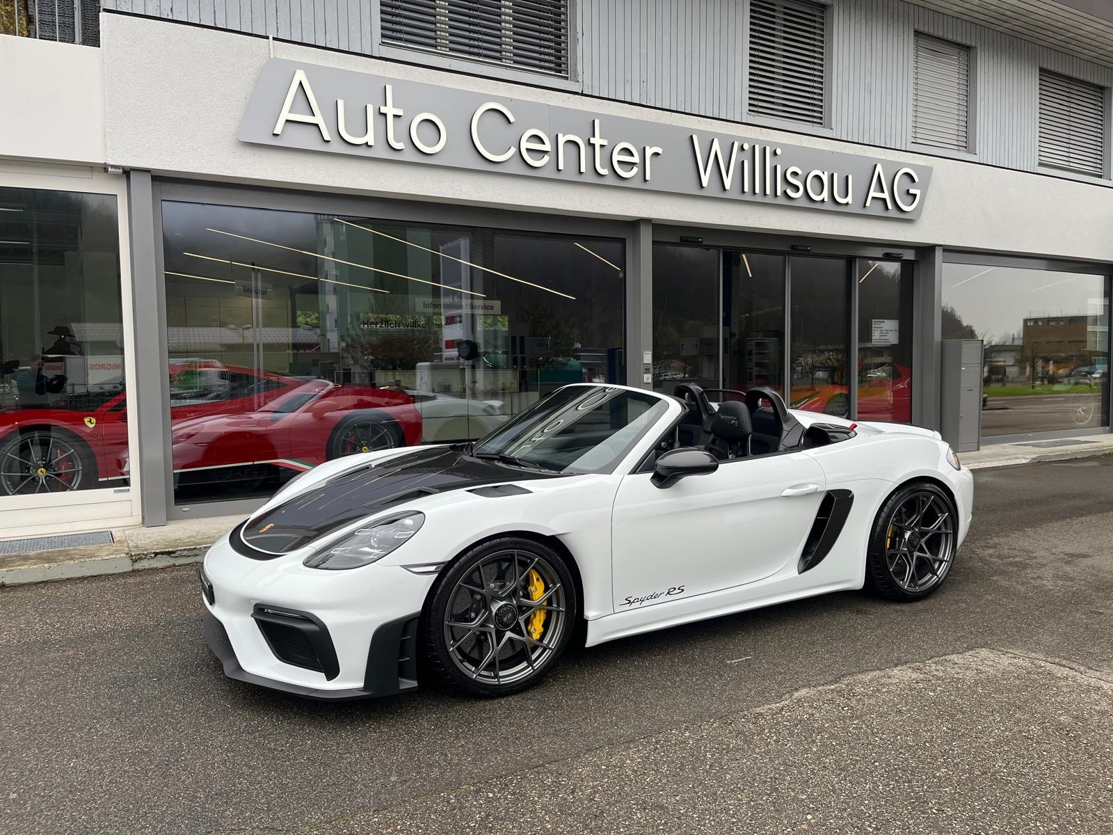 PORSCHE 718 Boxster Spyder RS PDK Weissach Paket