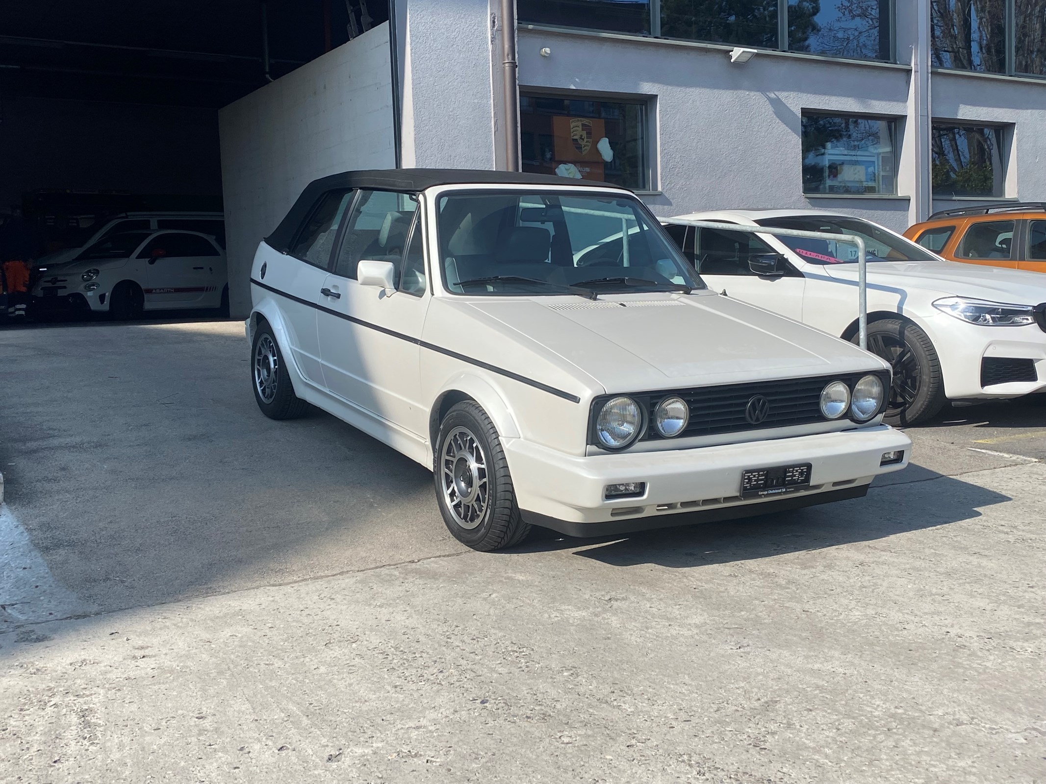 VW Golf Cabriolet 1800 GL Quartett/Special/White