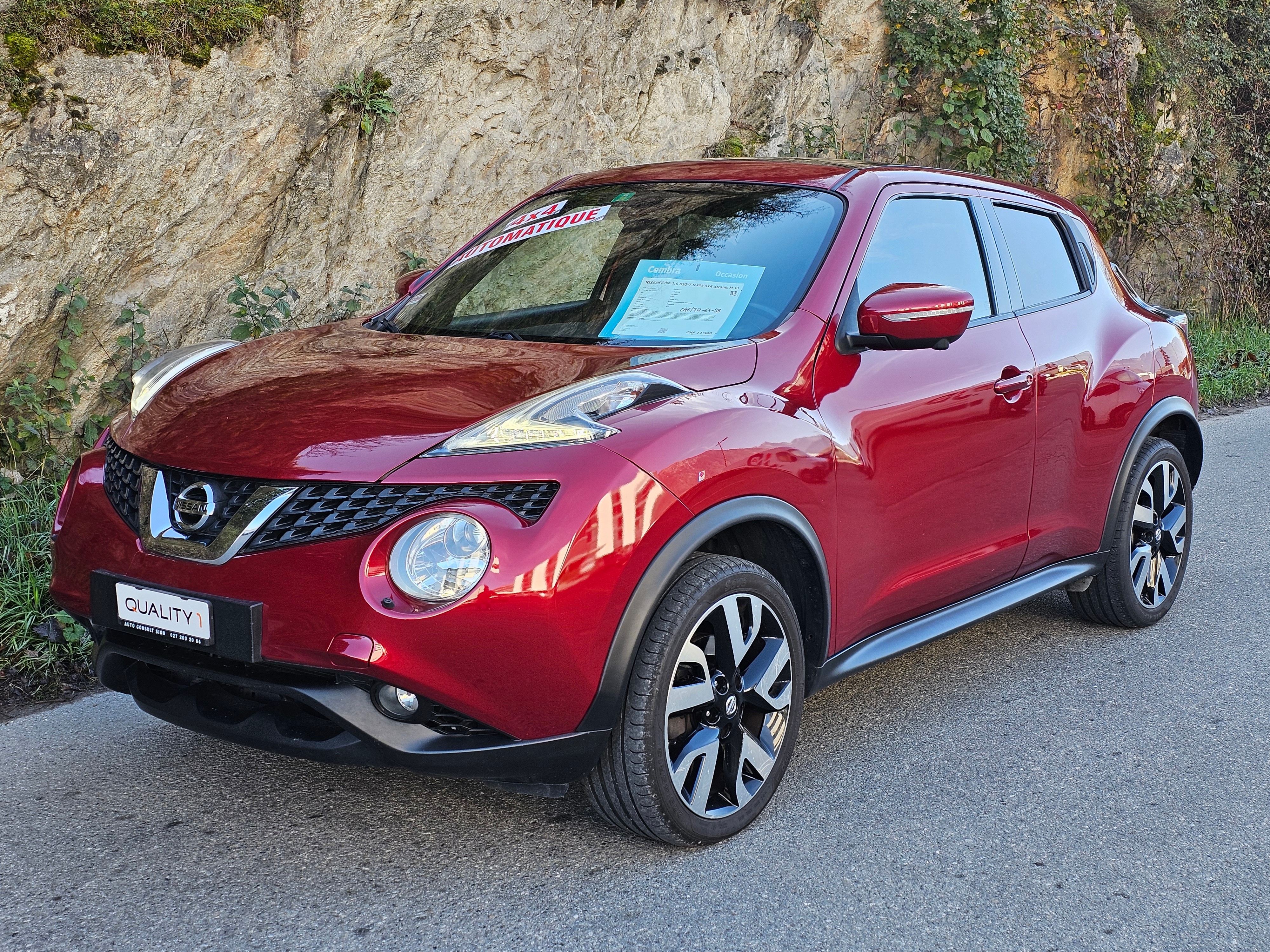 NISSAN Juke 1.6 DIG-T tekna 4x4 Xtronic M-CVT