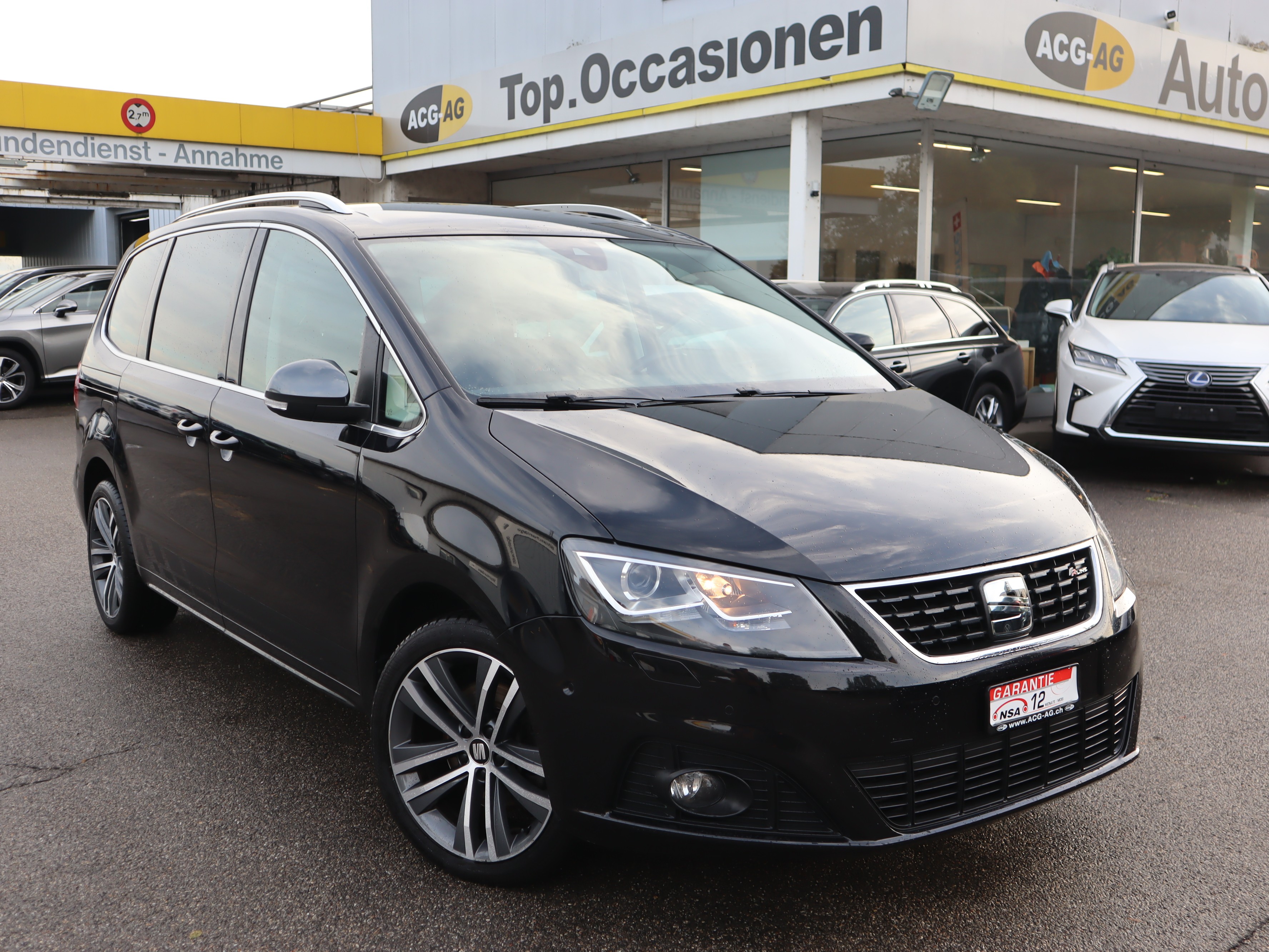 SEAT Alhambra 2.0 TDI Hola FR Line DSG ** Gr-Navi ** RF-Kamera ** 7-Plätzer ** Elektrische Türe ** Ab MFK & Service **