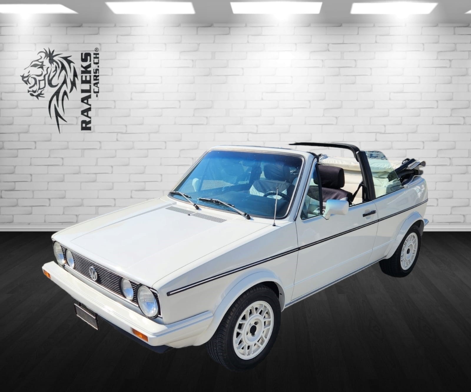 VW Golf Cabriolet 1800 GL Quartett/Special/White