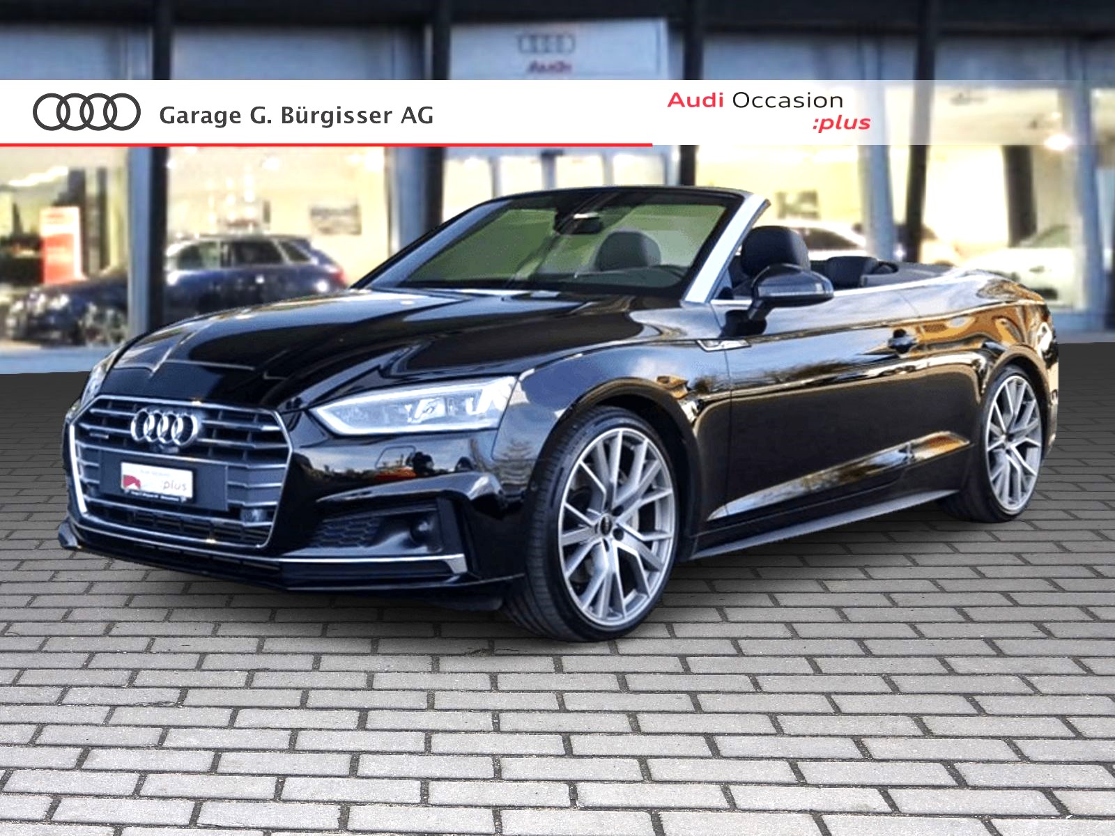 AUDI A5 Cabriolet 45 TFSI S-tronic Sport quattro Mythosschwarz Metallic