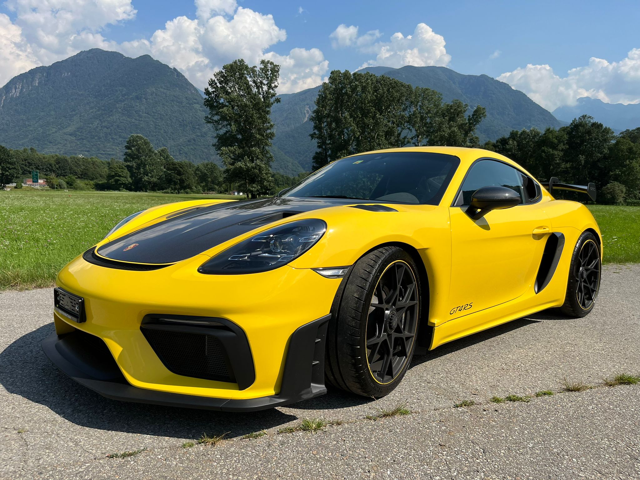 PORSCHE 718 Cayman GT4 RS (TRASPARENTER SCHUTZFOLIE)