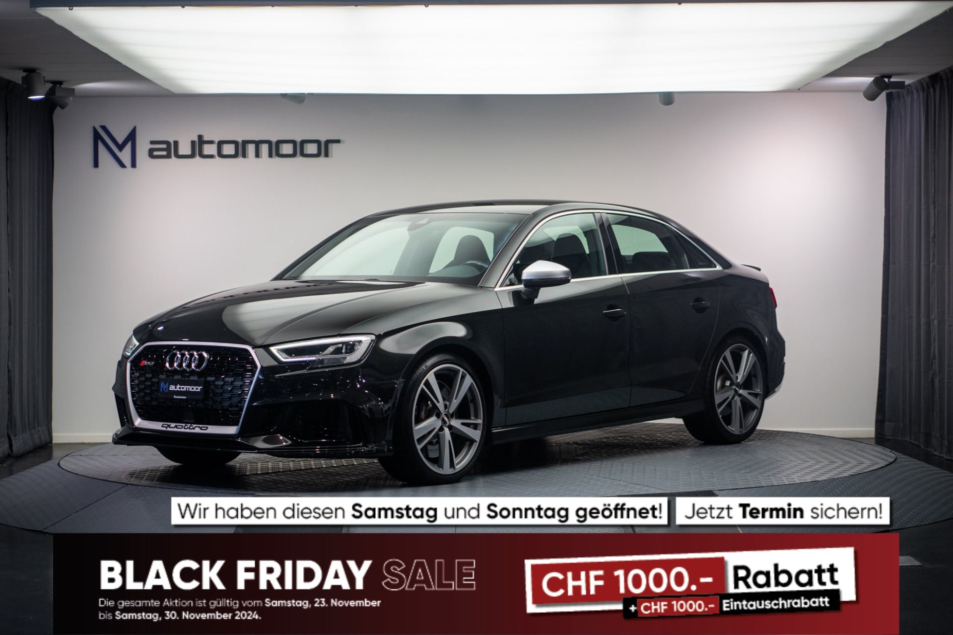 AUDI RS3 Limousine 2.5 TFSI quattro *ohne OPF* *Sportauspuff* *Matrix LED*