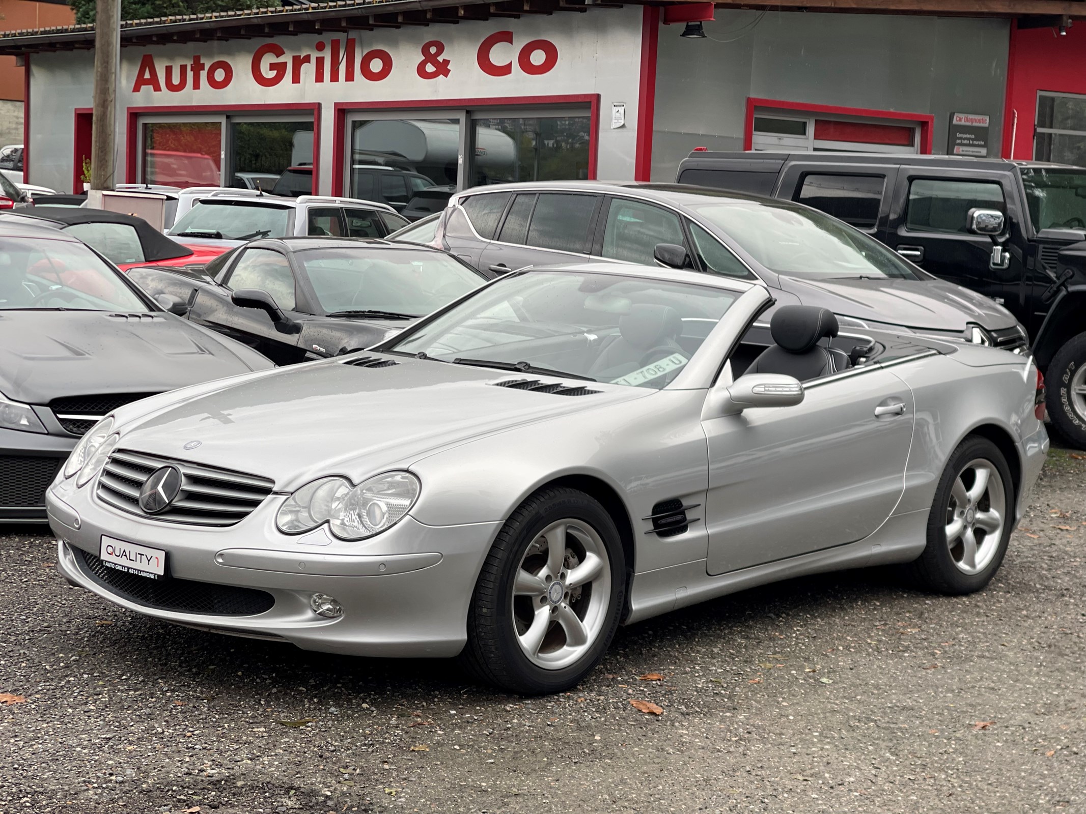 MERCEDES-BENZ SL 500 7G limited edition 50° anniversary