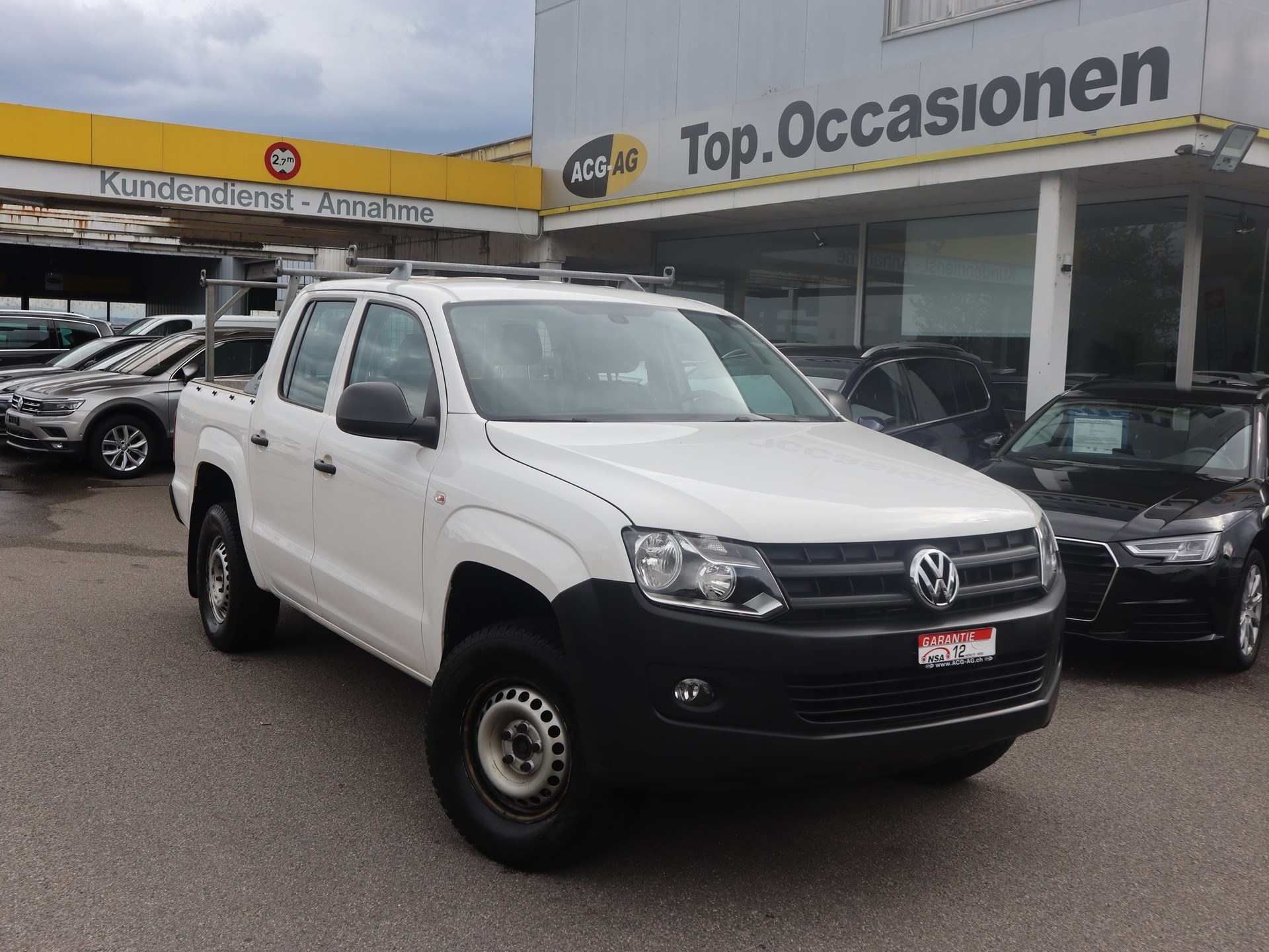 VW Amarok 2.0 BiTDI Highline 4Motion permanent A ** Voll-Leder Ausstattung ** Frisch ab MFK & Service *