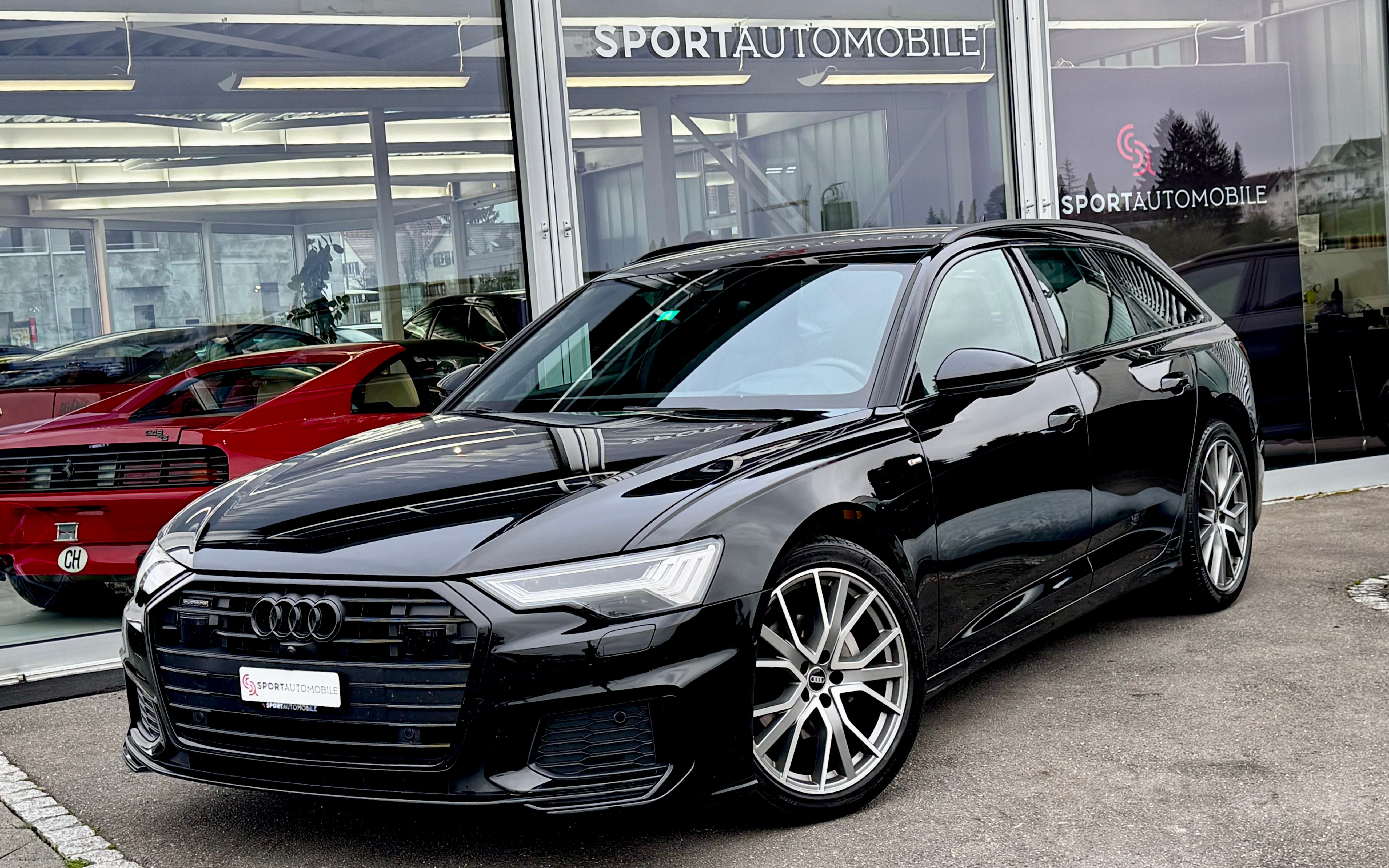 AUDI A6 Avant 40 TDI Sport quattro S-tronic *CH Auto - BLACK - S Sportsitze - Head Up - B&O Sound - Gratis Service*