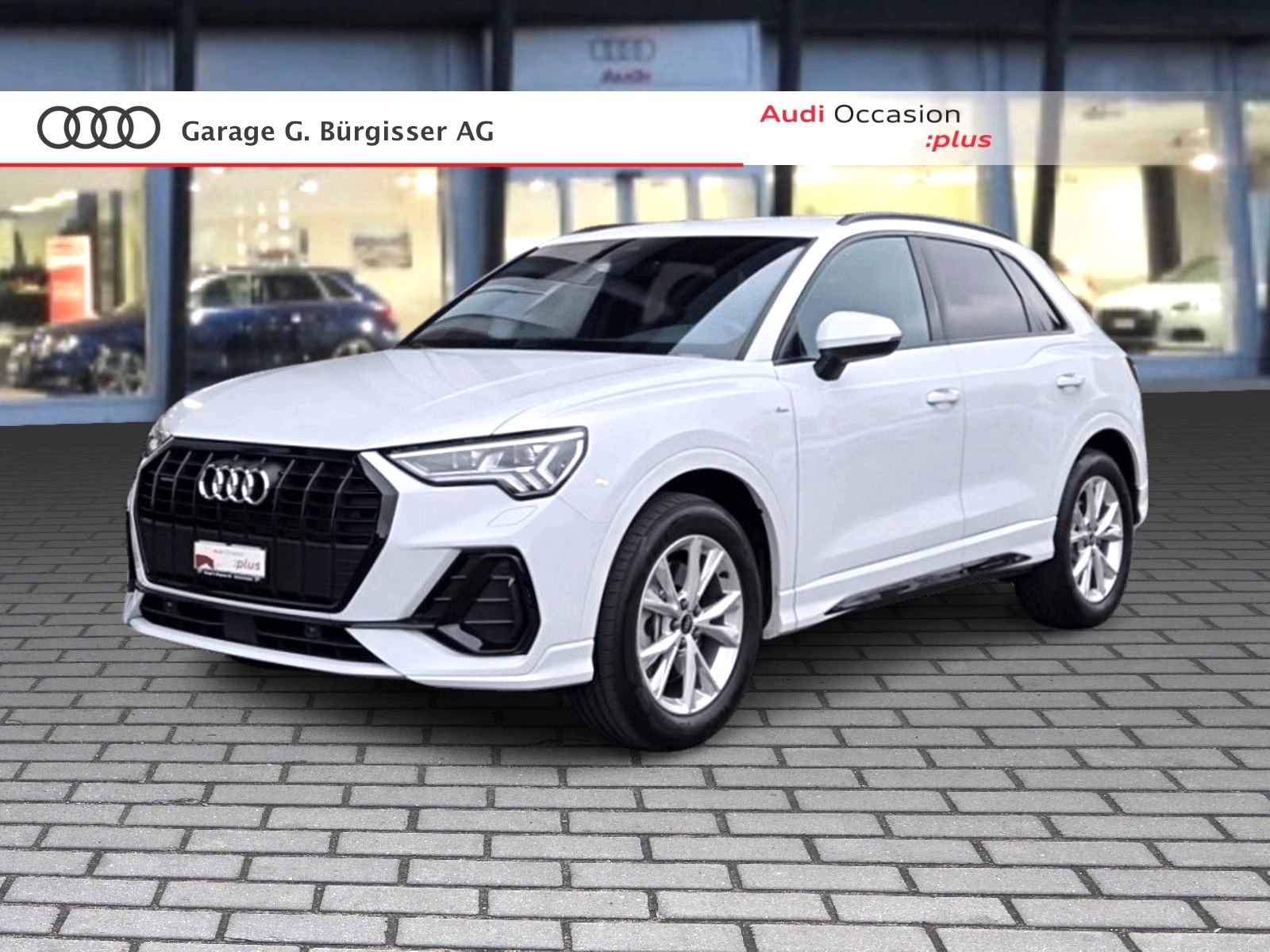 AUDI Q3 40 TDI S line quattro S-tronic Gletscherweiss Metallic