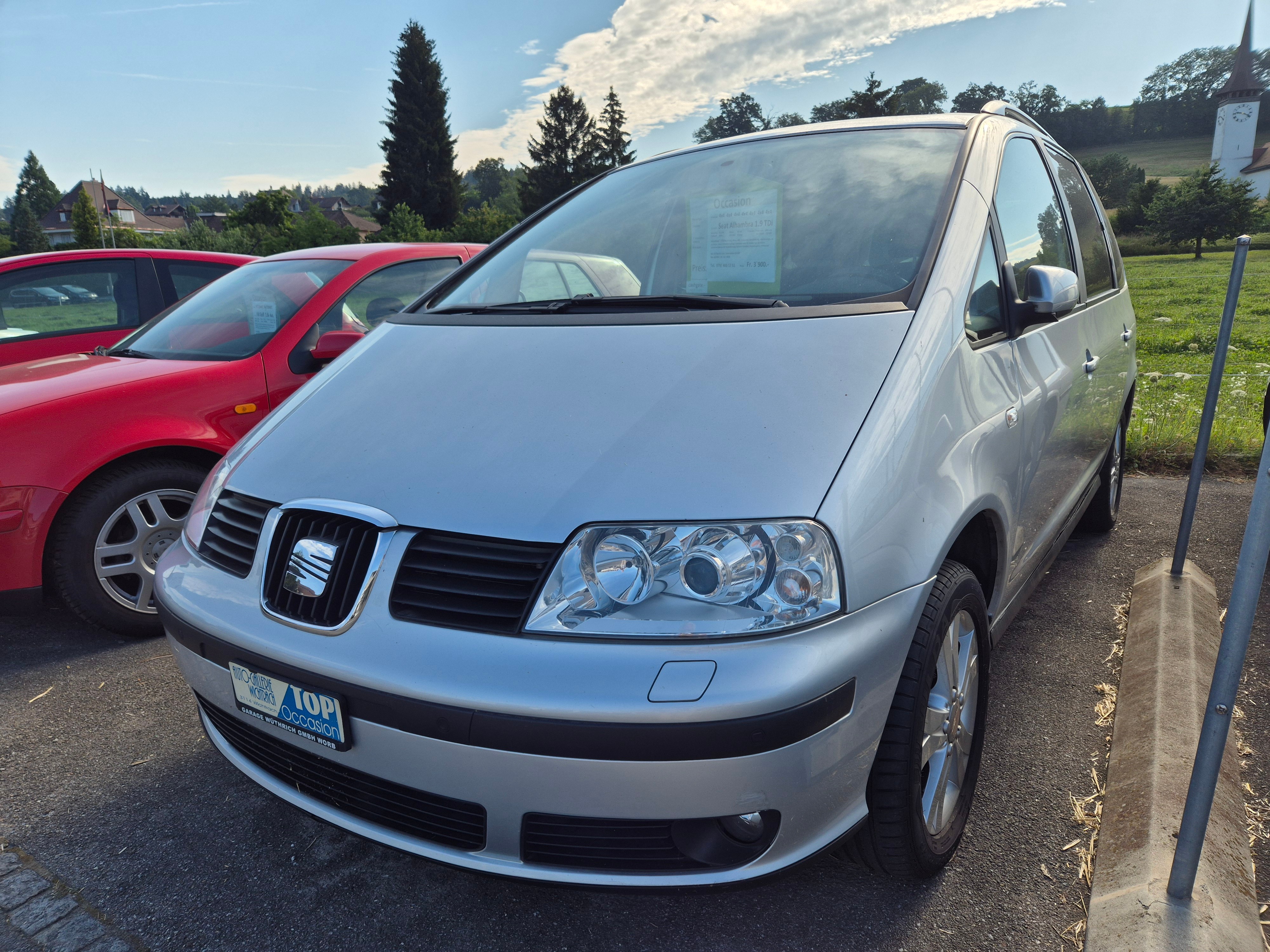 SEAT Alhambra 1.9 TDI Sport 4x4