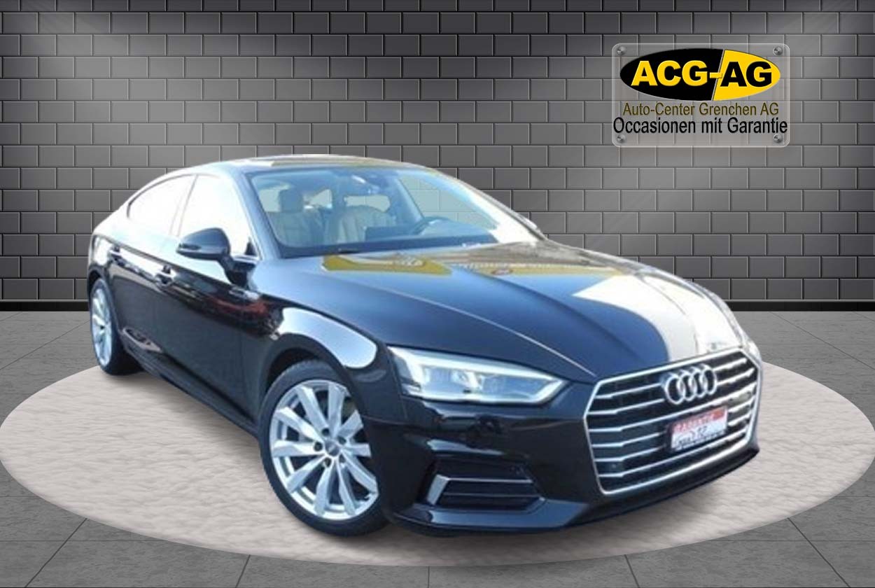 AUDI A5 Sportback 2.0 TDI S-tronic ** Voll-Leder Ausstattung ** 5-Plätzer ** Gr -Navi ** PR-Glasdach **