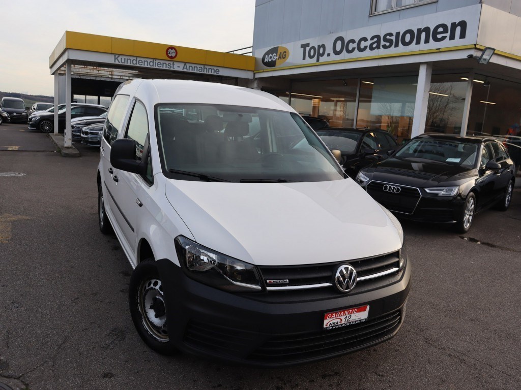 VW Caddy 2.0TDI 4Motion BlueMotion Technology ** 4x4 mit 122 Ps ** Kofferraum mit Handwerker Einrichtungen ** 5 Plätzer *