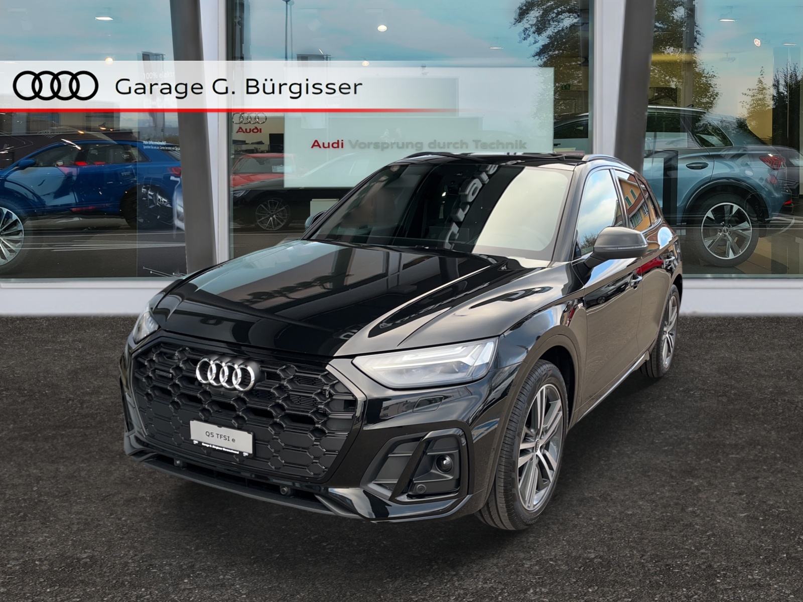 AUDI Q5 50 TFSI e PHEV S line quattro S-tronic Mythosschwarz Metallic