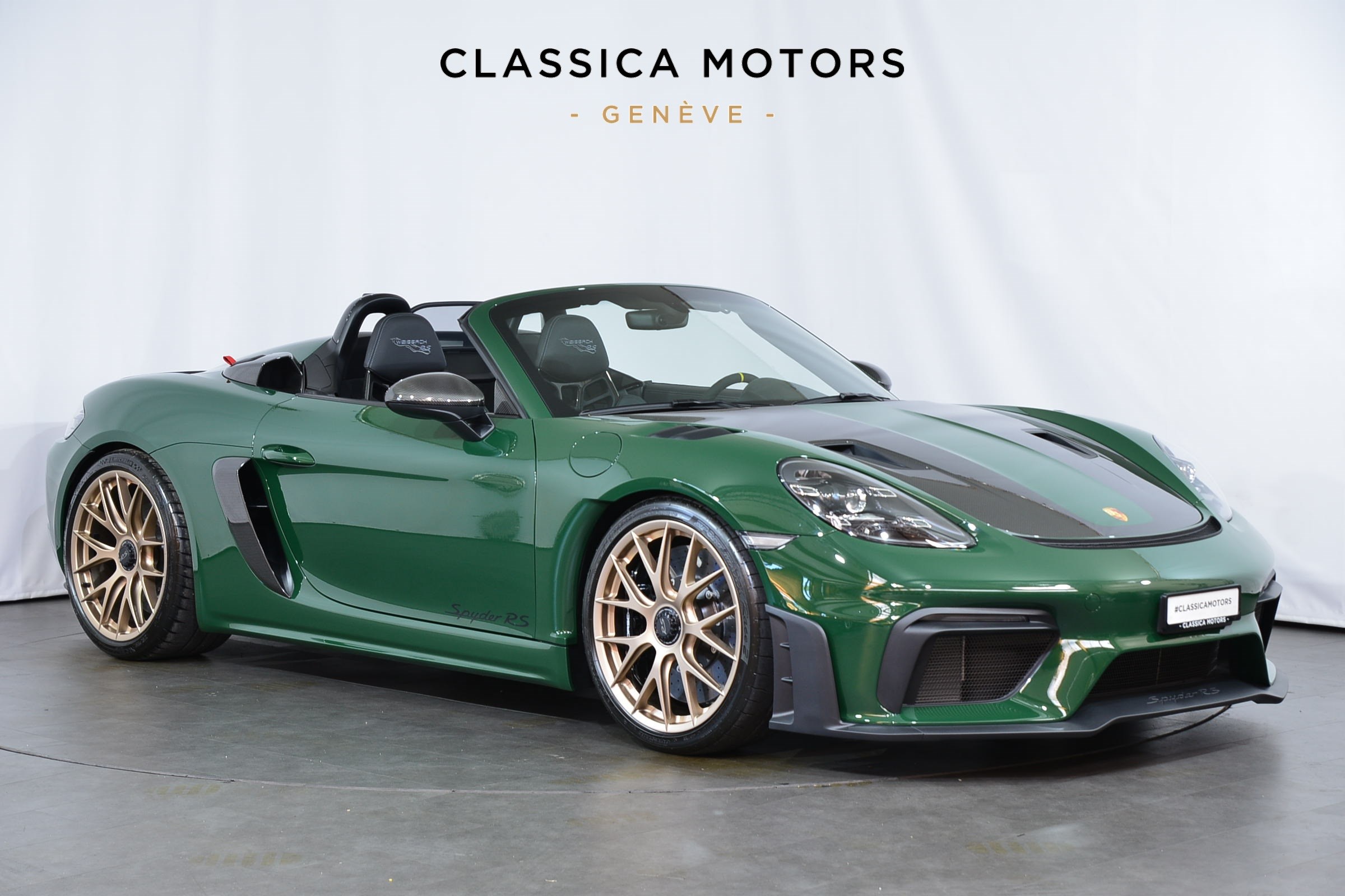 PORSCHE 718 Boxster Spyder RS PDK Weissach