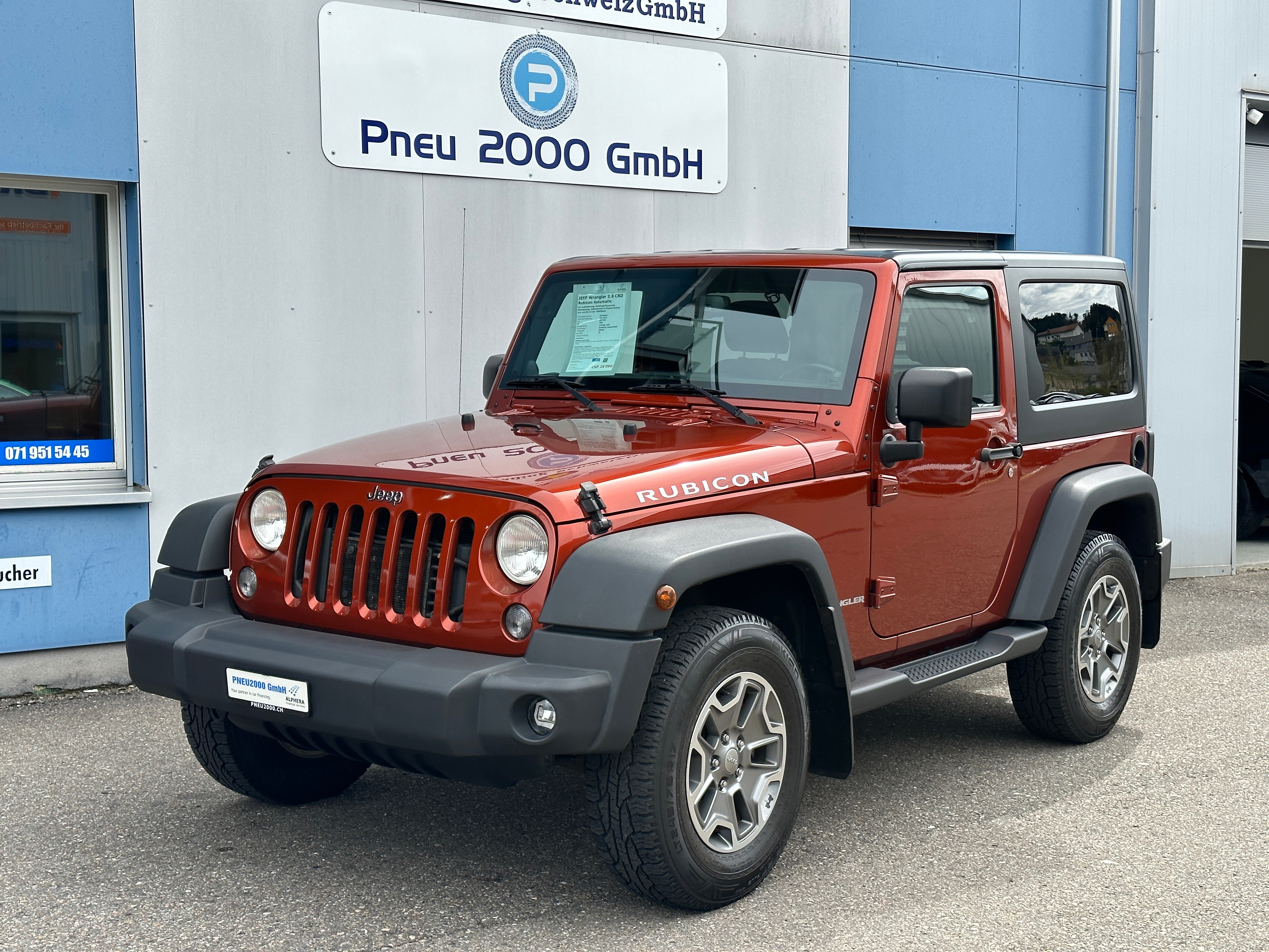 JEEP Wrangler 2.8 CRD Rubicon Automatic hardtop