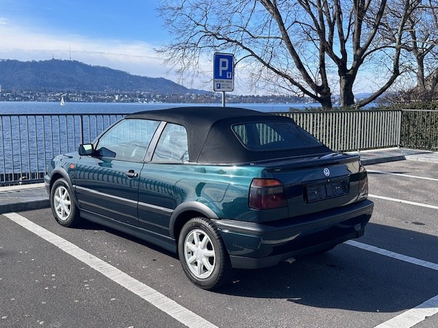 VW Golf III Cabriolet Avantgarde OLDTIMER