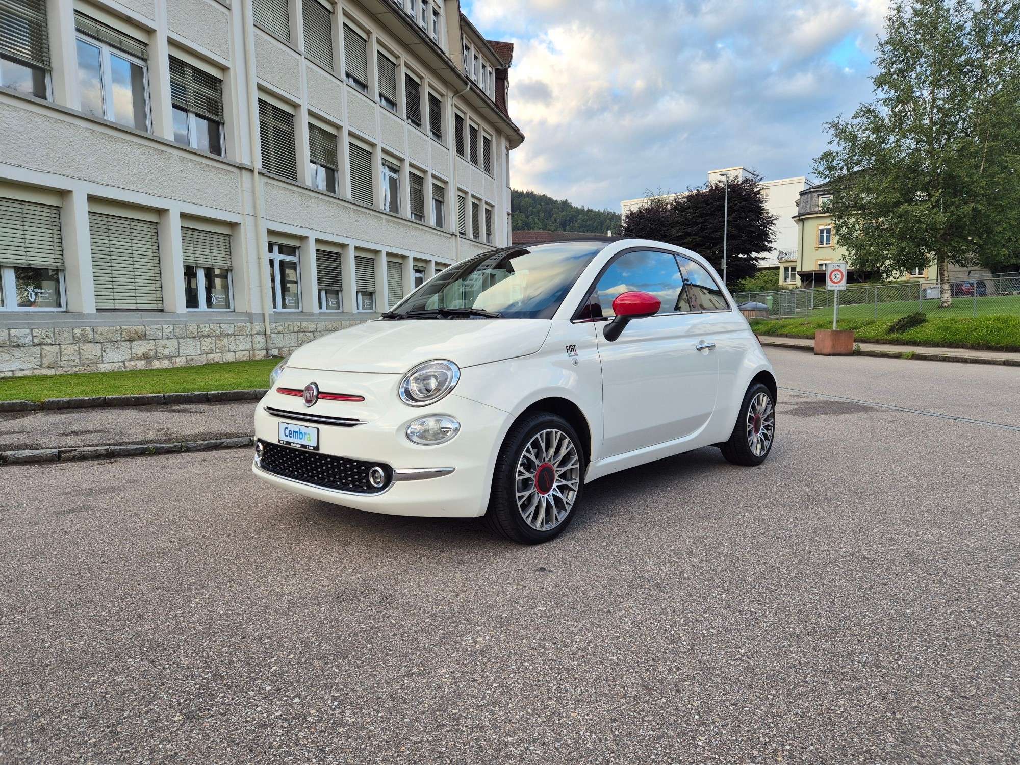 FIAT 500C 1.0 N3 MildHybrid Red