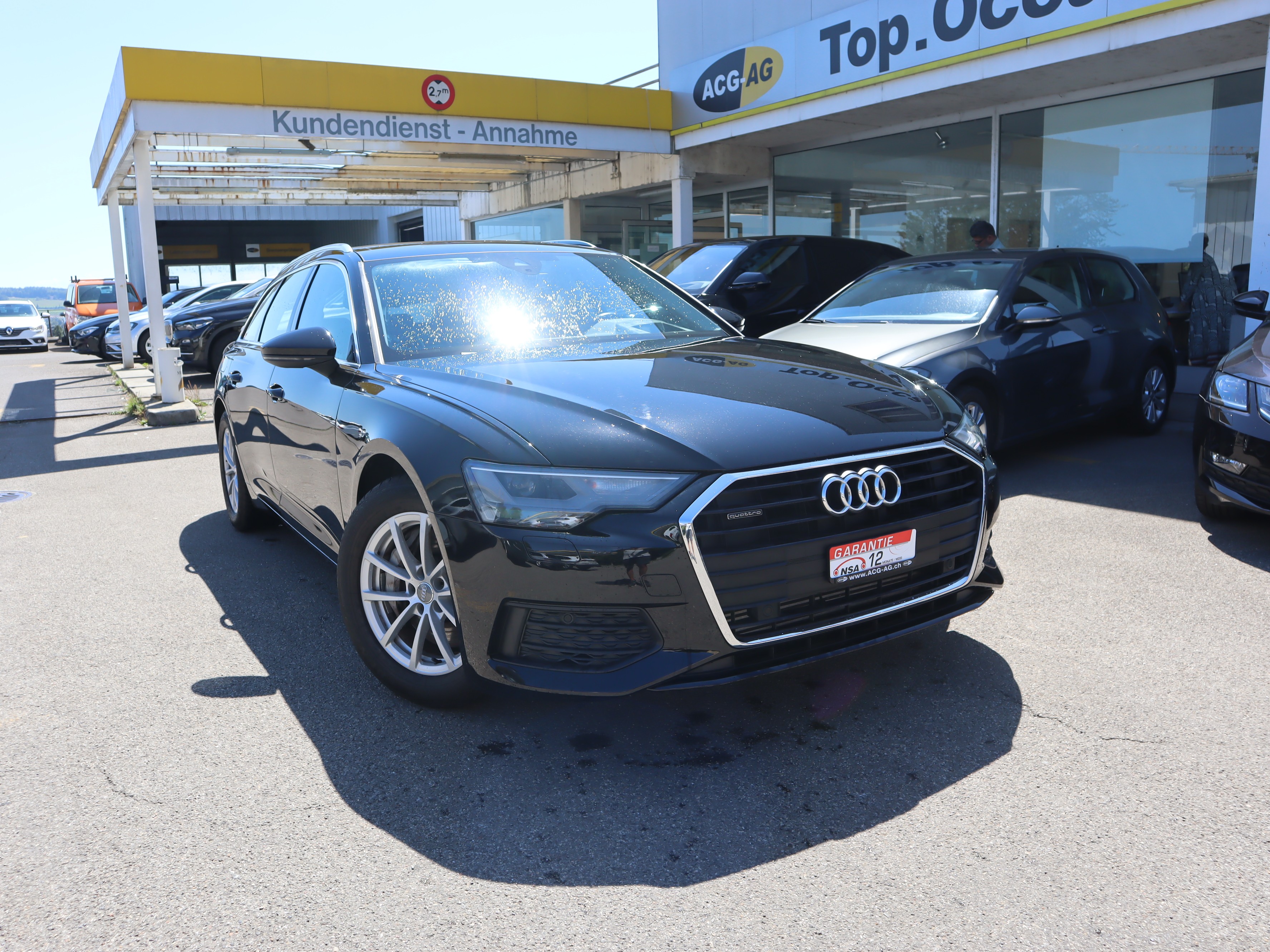 AUDI A6 Avant 45 TDI quattro tiptronic ** Head Up-Display ** Penorama Glassdach ** Anh-Kupplung ** ab MFK **