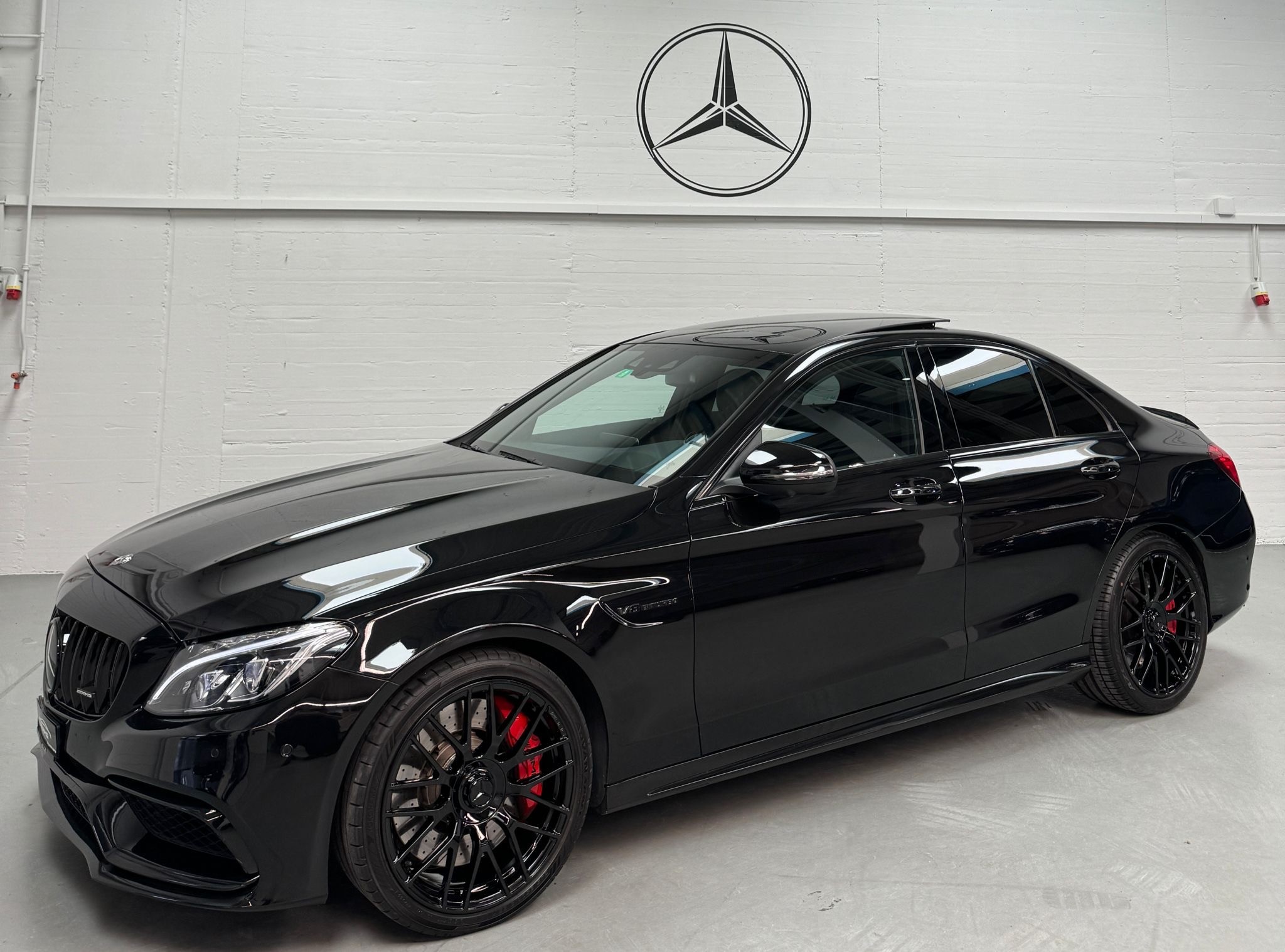 MERCEDES-BENZ C 63 S AMG Speedshift All Black Performance ohne OPF