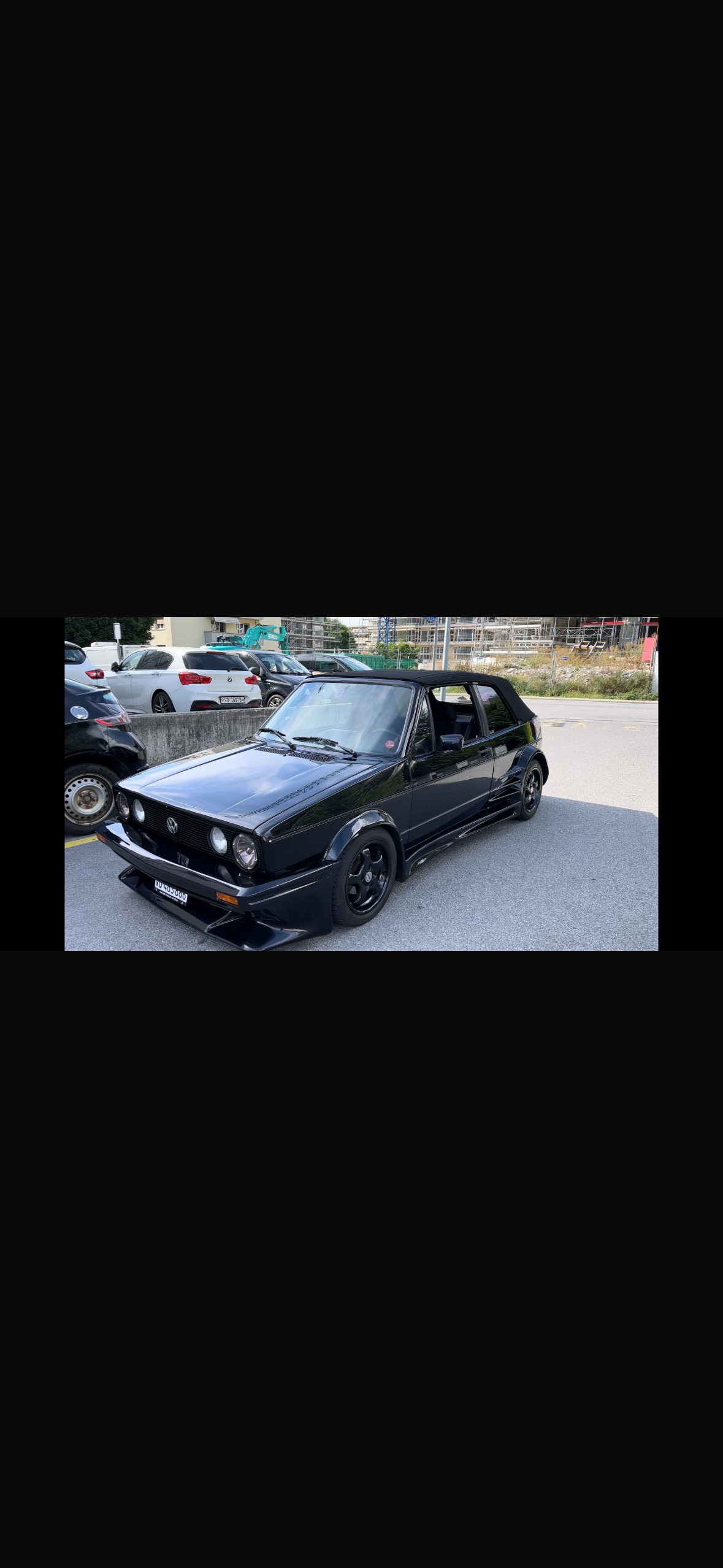 VW Golf Cabriolet 1800 (GL)