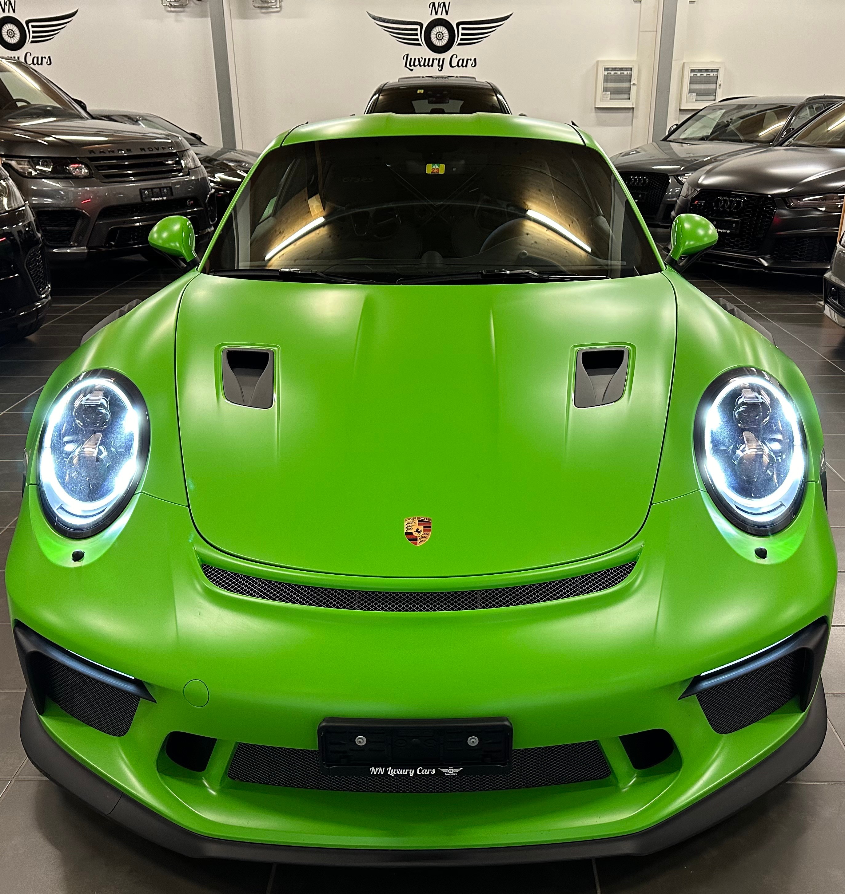 PORSCHE 911 GT3 RS PDK Mat Lizard Green!