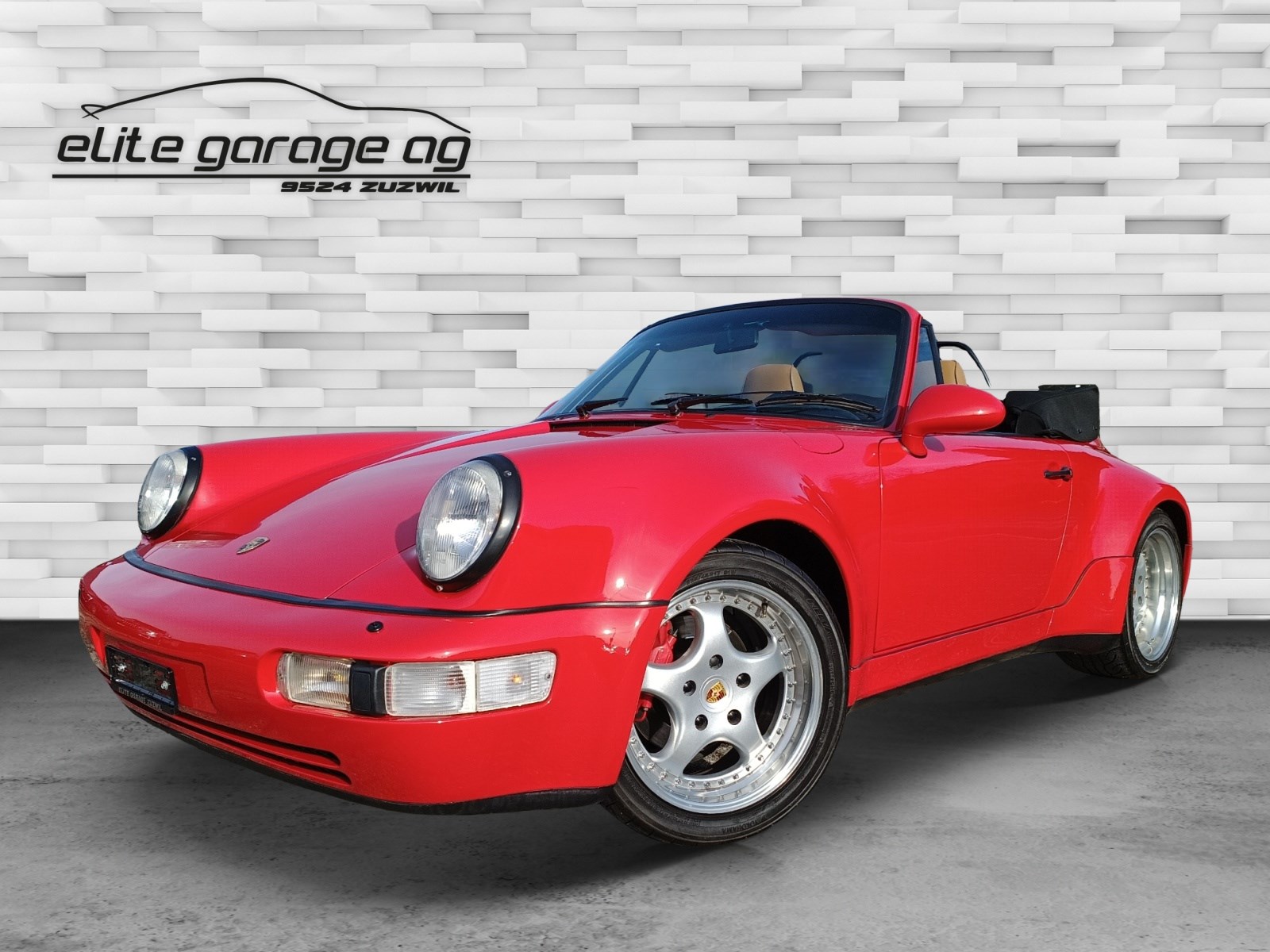 PORSCHE 911 Carrera 2 Cabrio Turbo Look