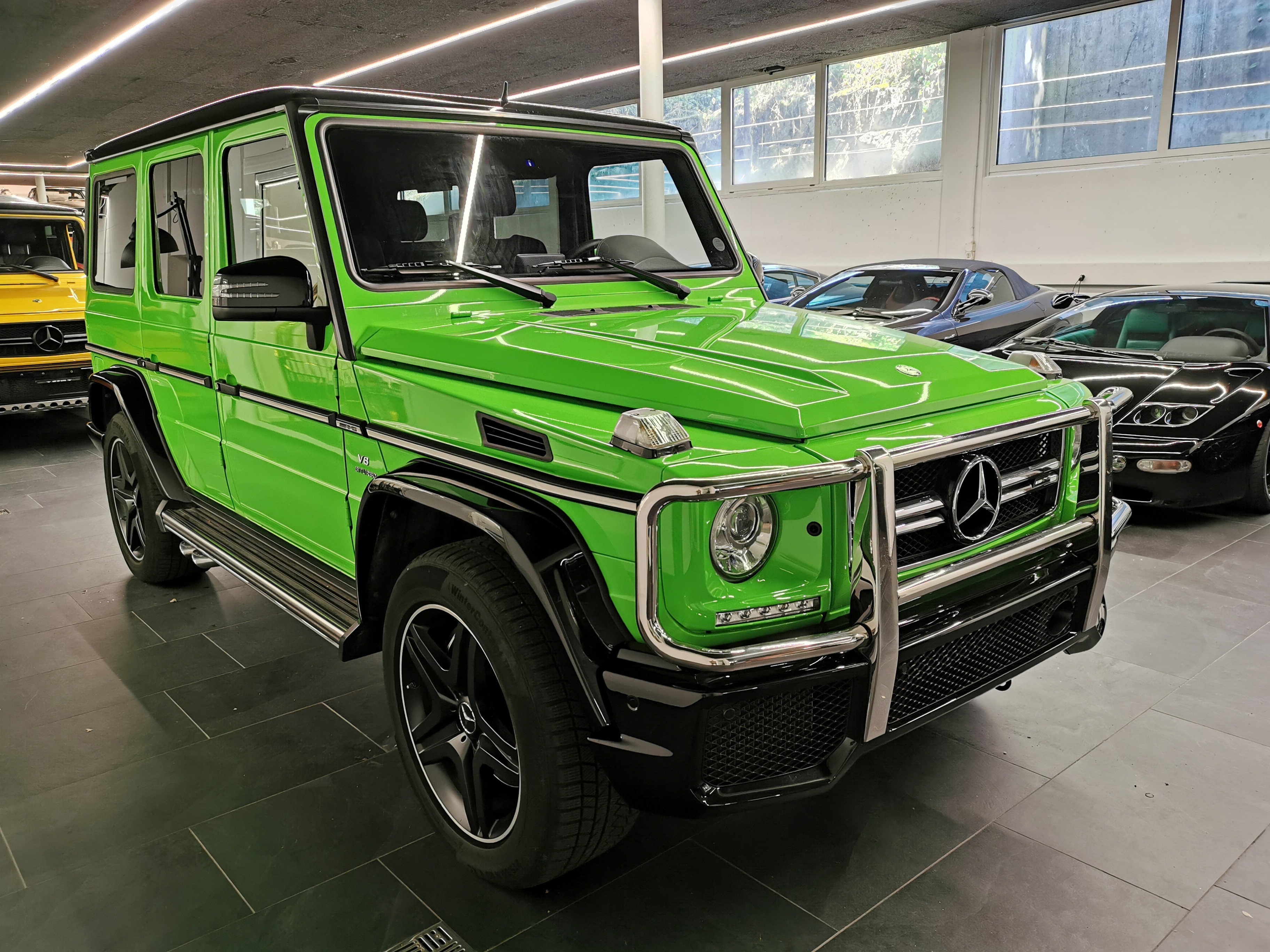 MERCEDES-BENZ G 63 AMG CRAZY COLOR UNIKAT IN DER SCHWEIZ! Edition 463 Speedshift Plus 7G-Tronic