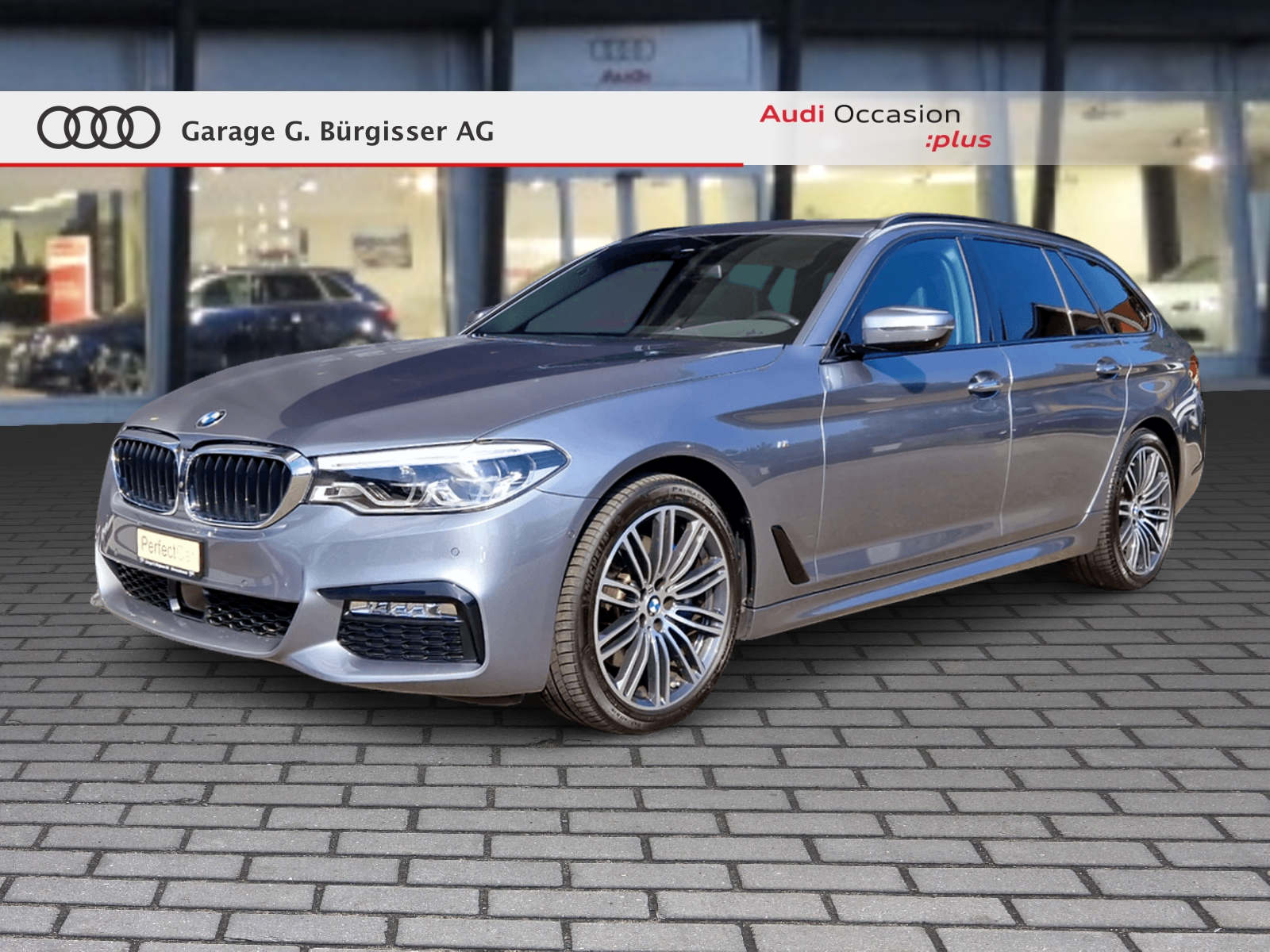 BMW 530d xDrive Touring M Sportpaket Steptronic Bluestone Metallic