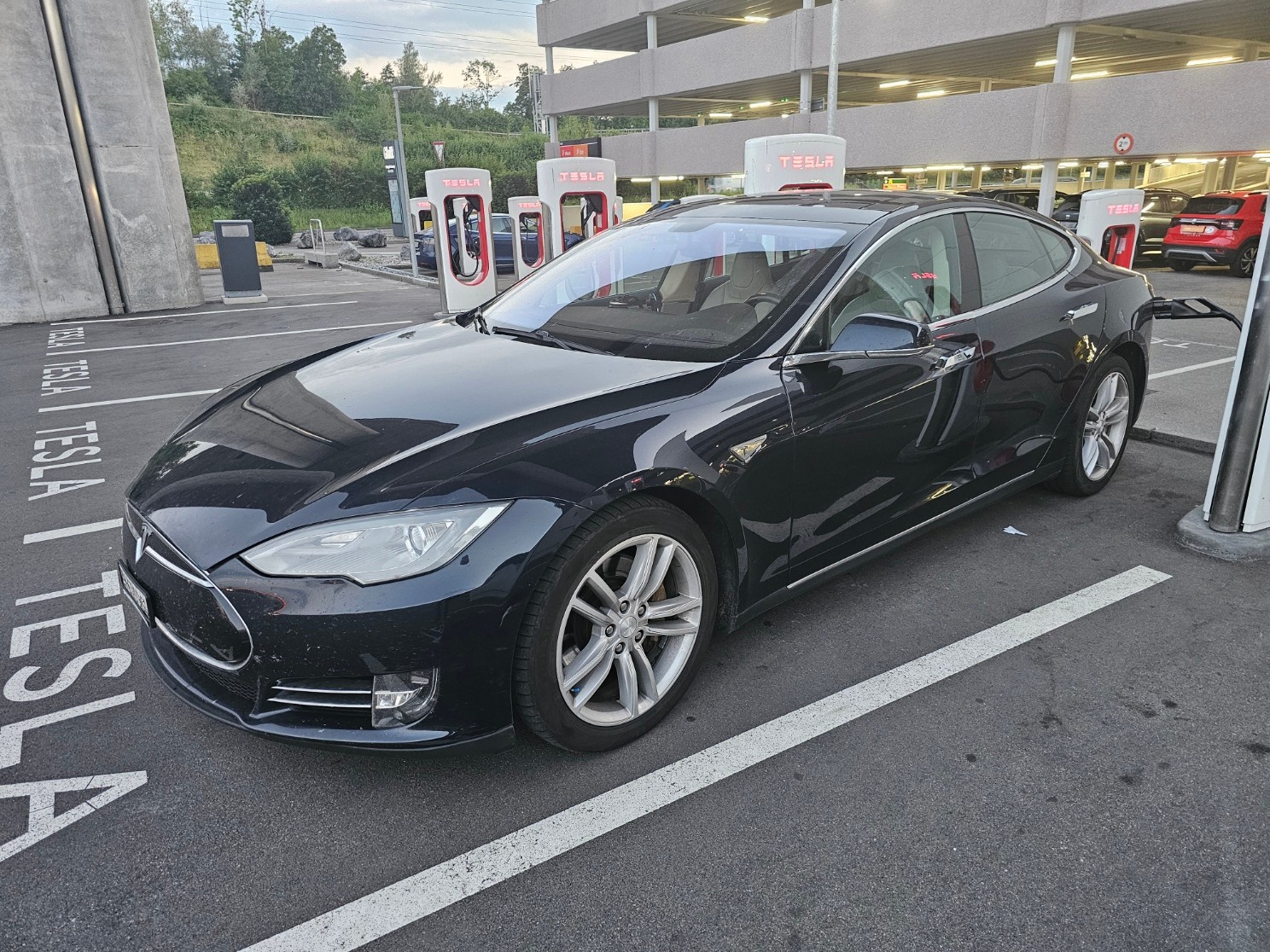 TESLA Model S 85 Free SC, MCU2, CCS, neuer Motor