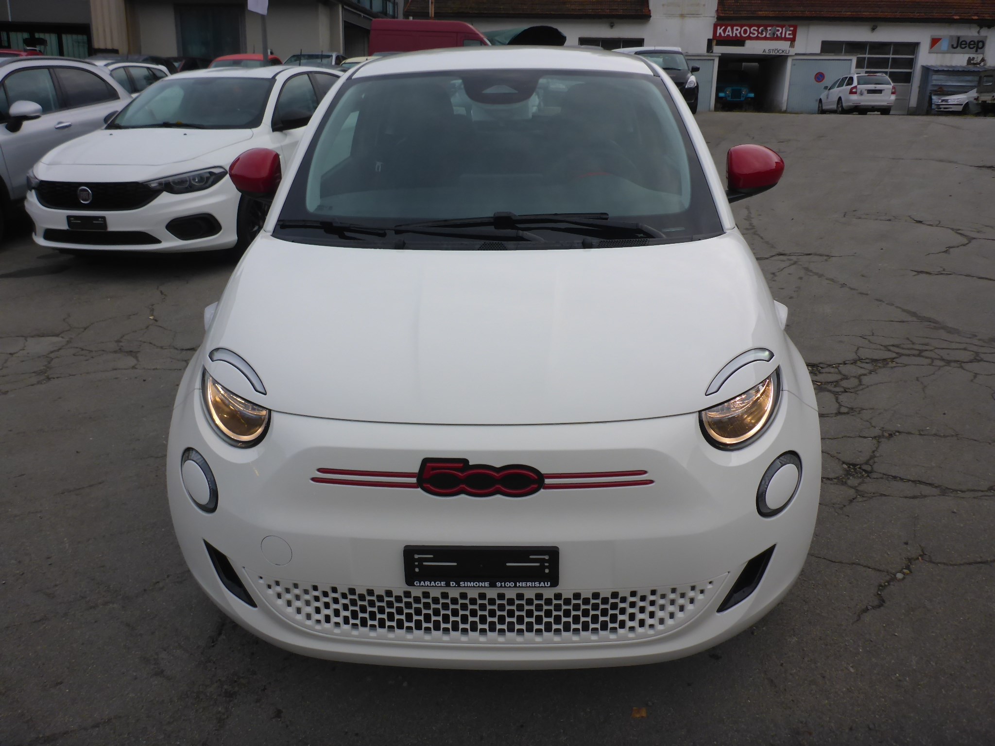 FIAT 500 electric 87 kW Red