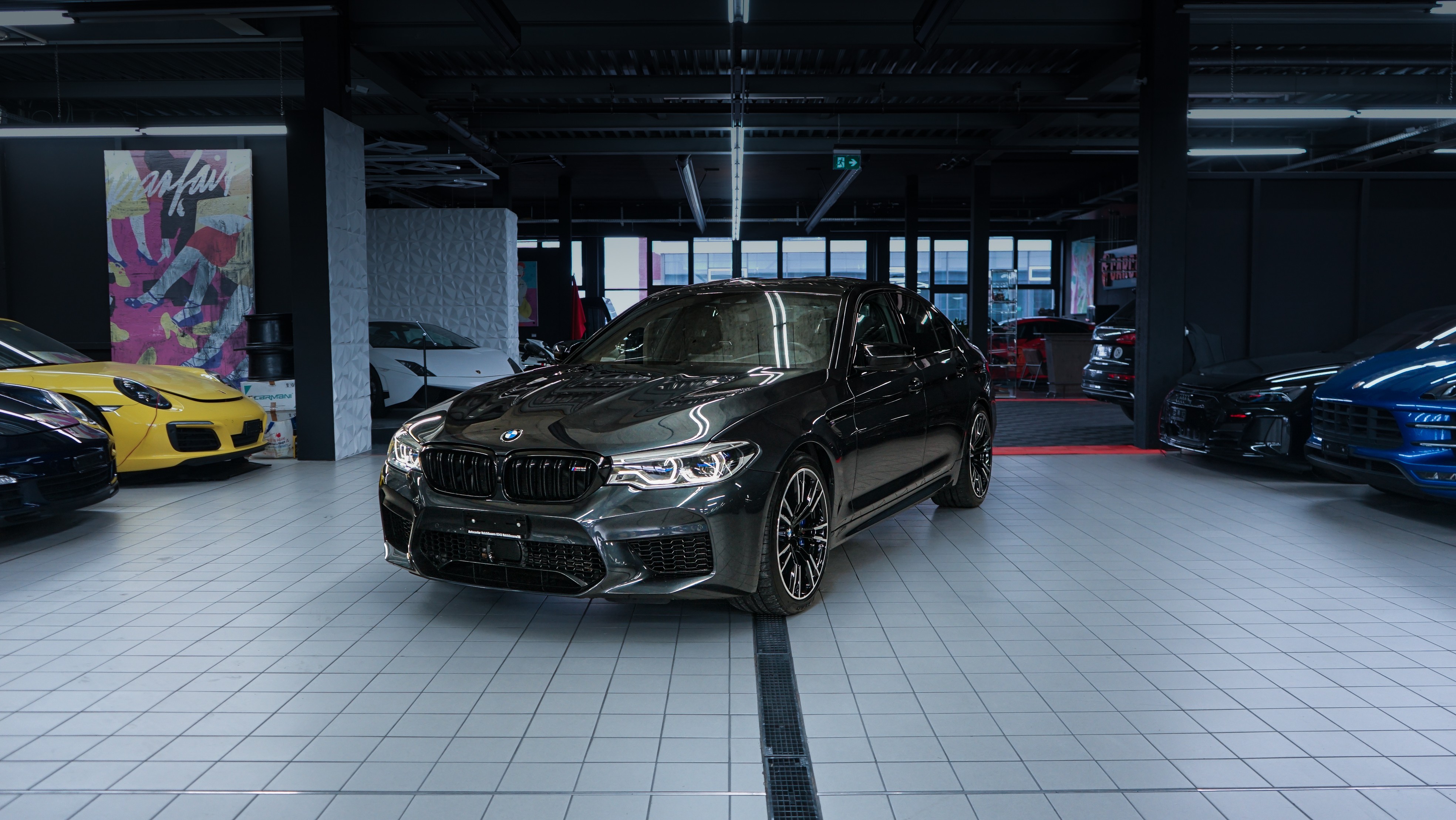 BMW M5 xDrive Competition Drivelogic