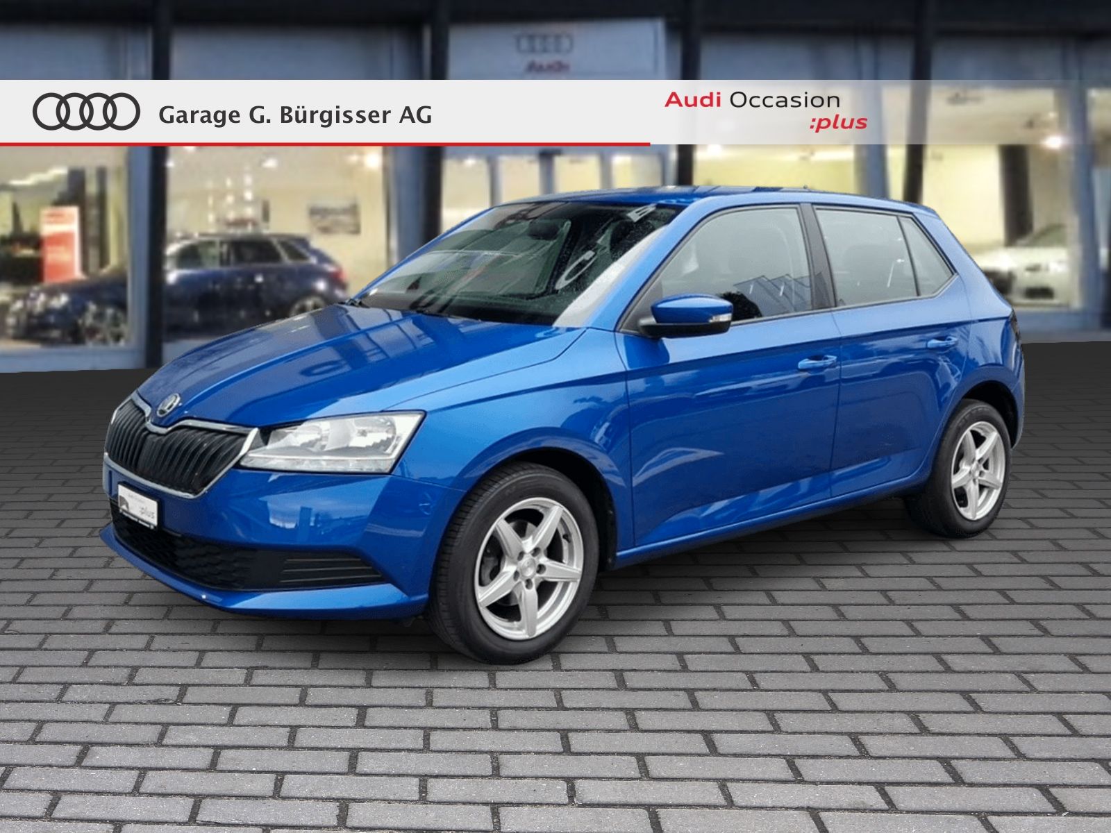 SKODA Fabia 1.0 MPI Active Race Blau Metallic