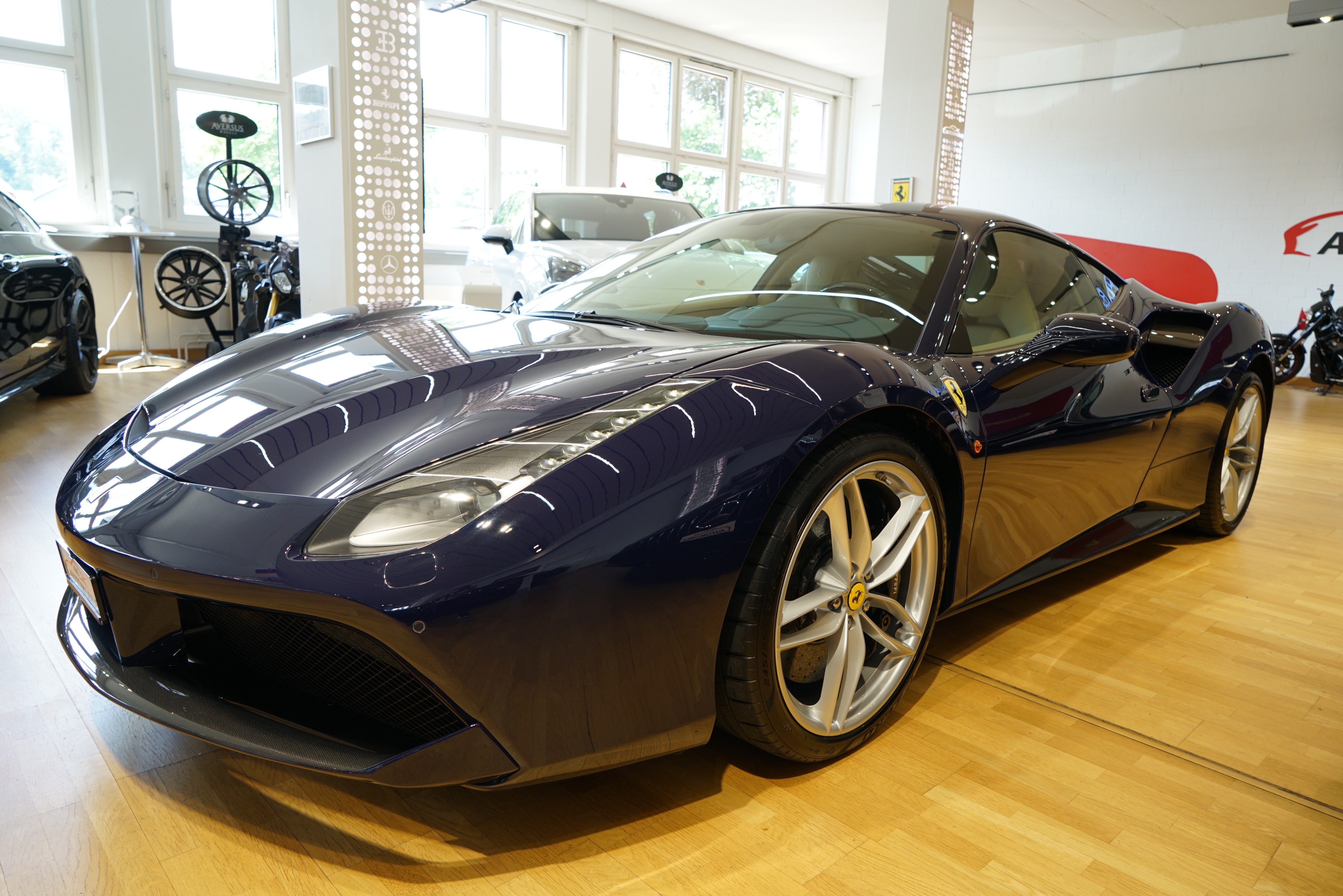 FERRARI 488 GTB 3.9 V8 Blu Scozia