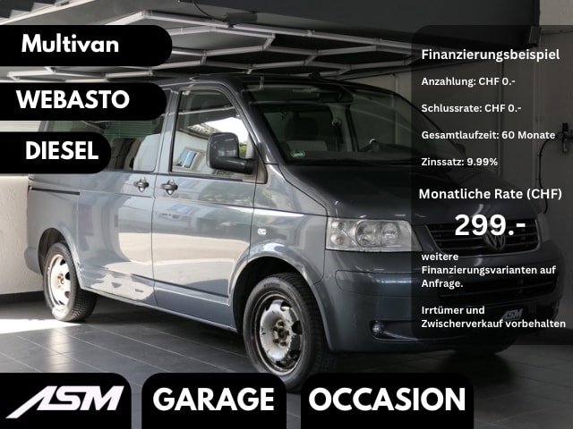 VW T5 Multivan Caravelle Comfort 1.9 TDI PD WEBASTO Standheizung