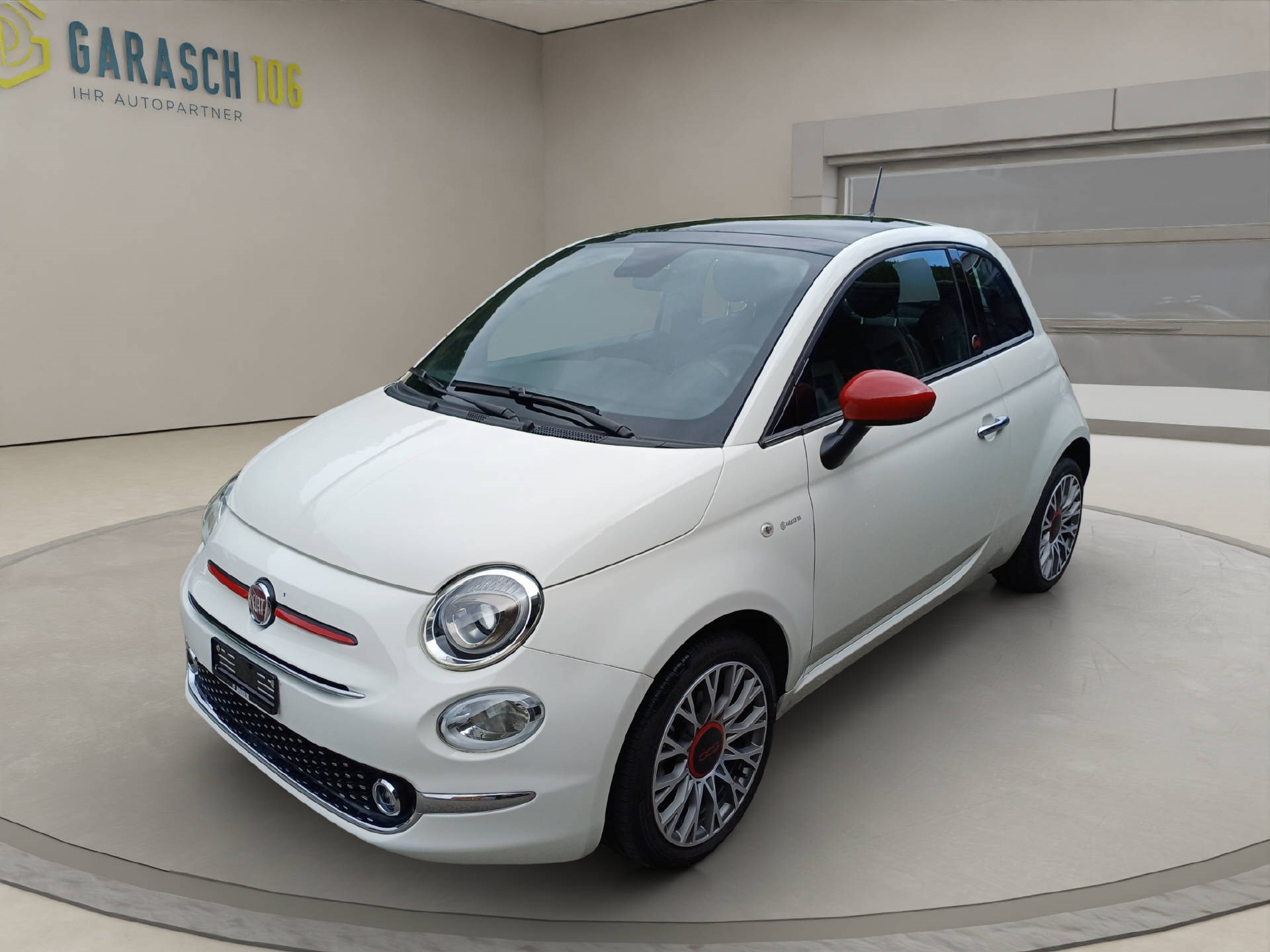 FIAT 500 1.0 Hybrid Red