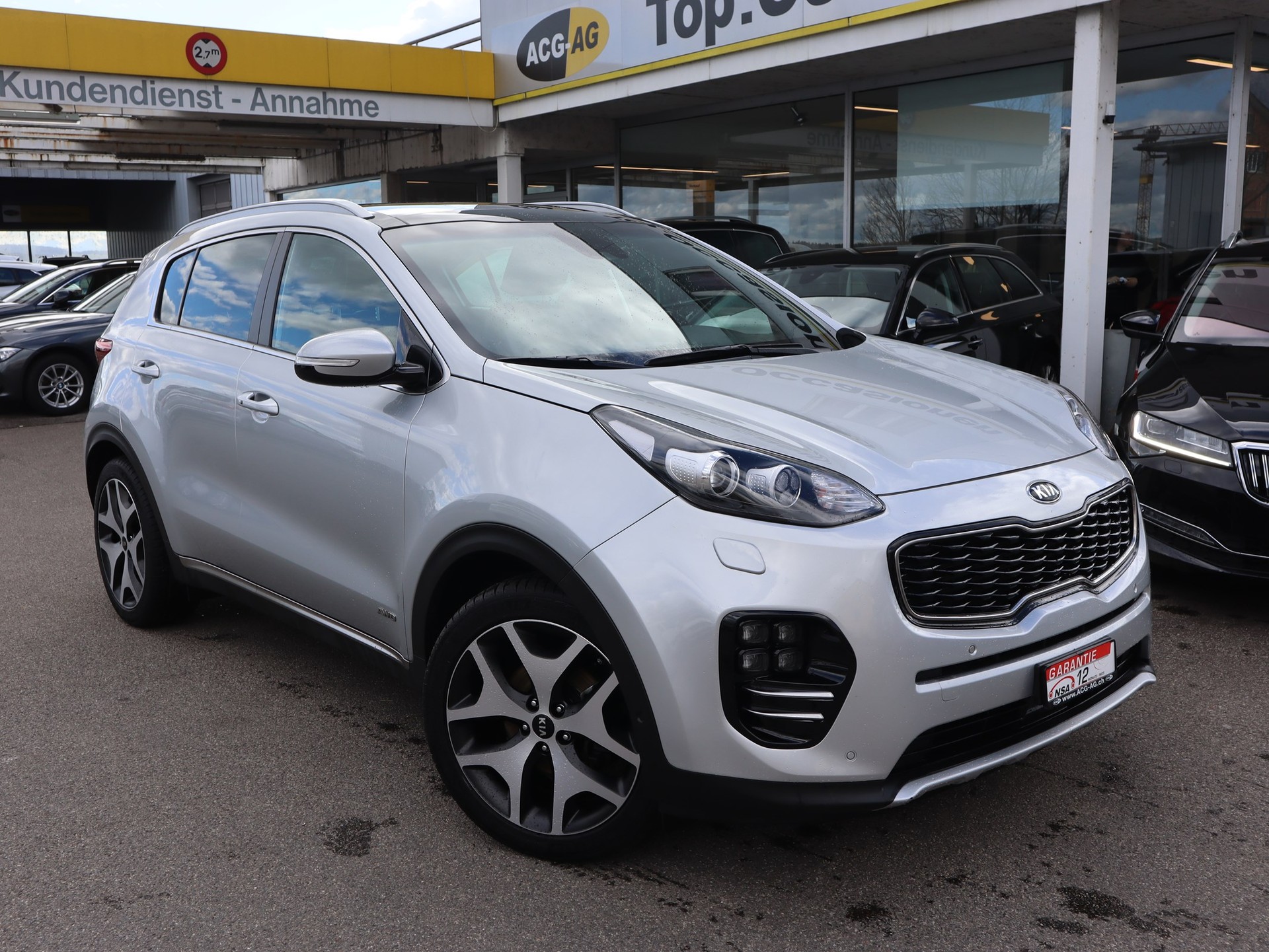 KIA Sportage 2.0CRDi Style GT Line 4WD Automat ** Voll-Leder Ausstattung ** Panorama Glasdach **