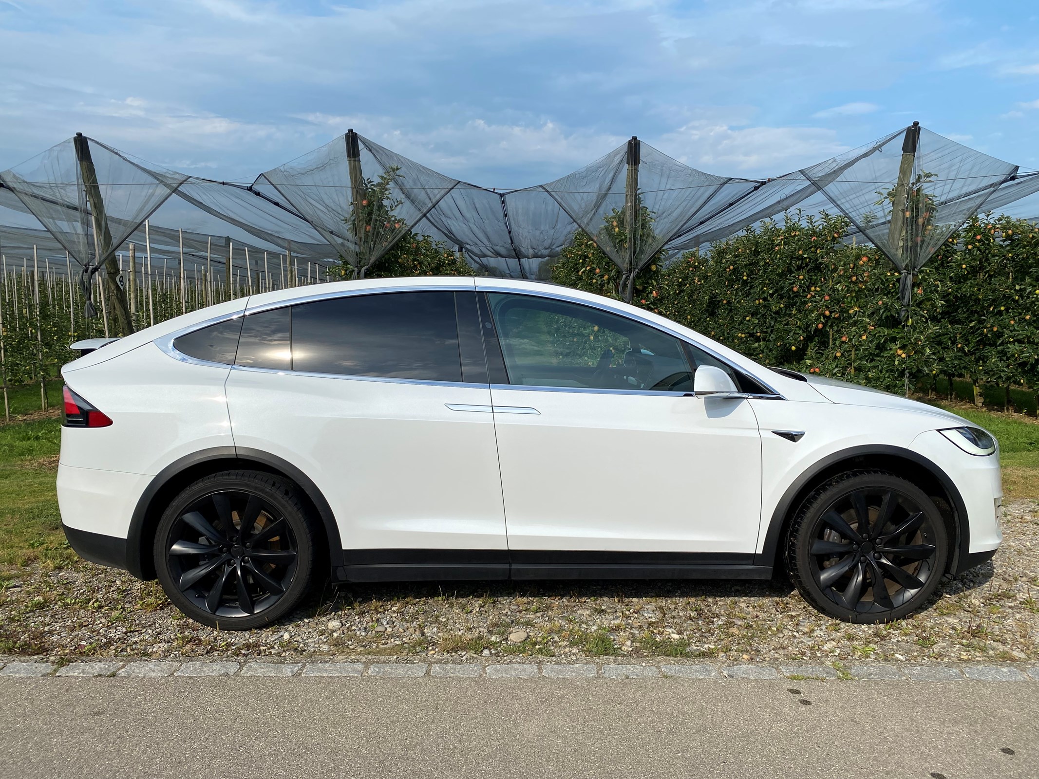 TESLA Model X Maximale-Reichweite