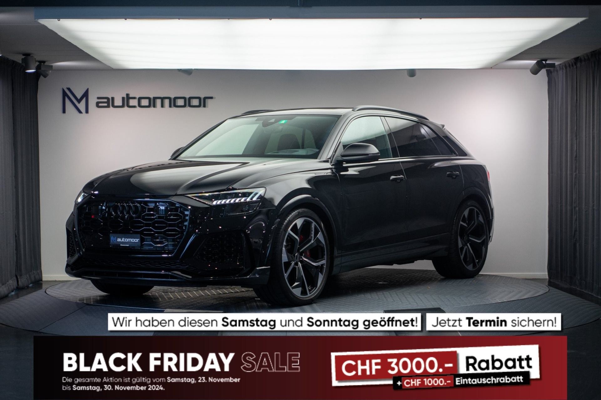 AUDI RSQ8 RS Q8 4.0 TFSI quattro *CH-Fahrzeug* *Panorama* *AHK*