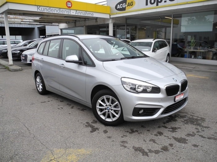 BMW 218d Gran Tourer Steptronic ** BMW Gratis Servicepaket bis 10 Jahre - 100(000 km ** Frisch ab MFK **