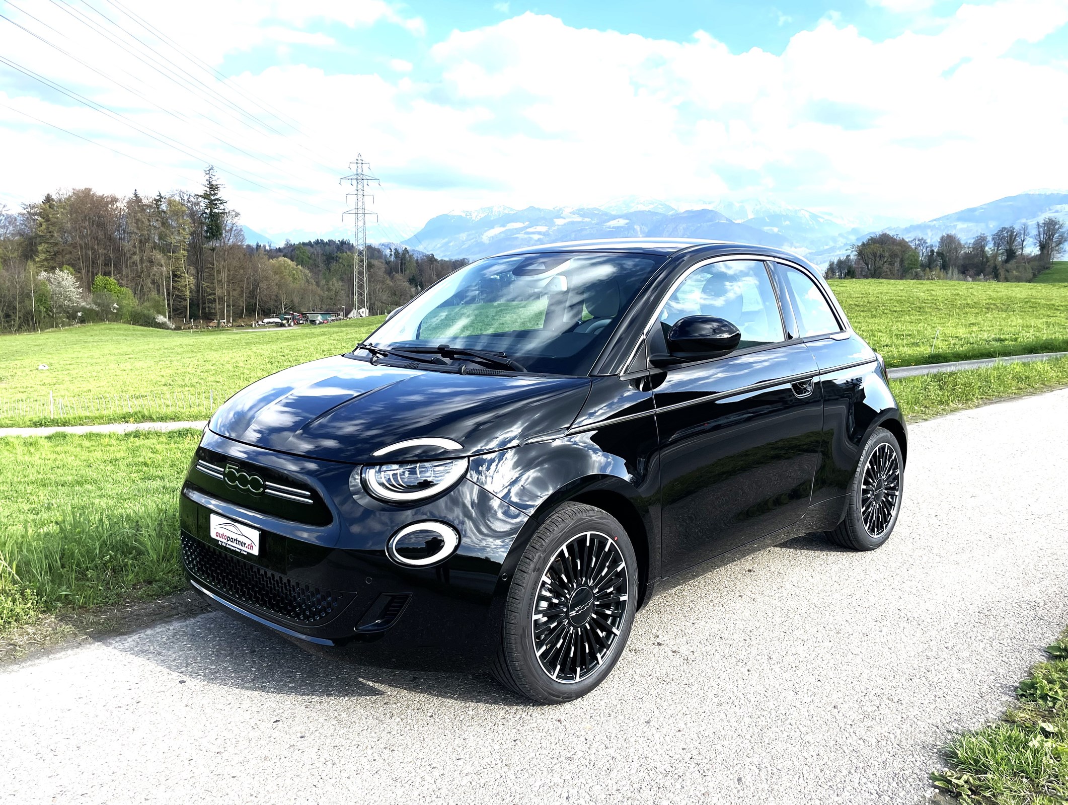 FIAT 500 electric 87 kW La Prima By Bocelli Top