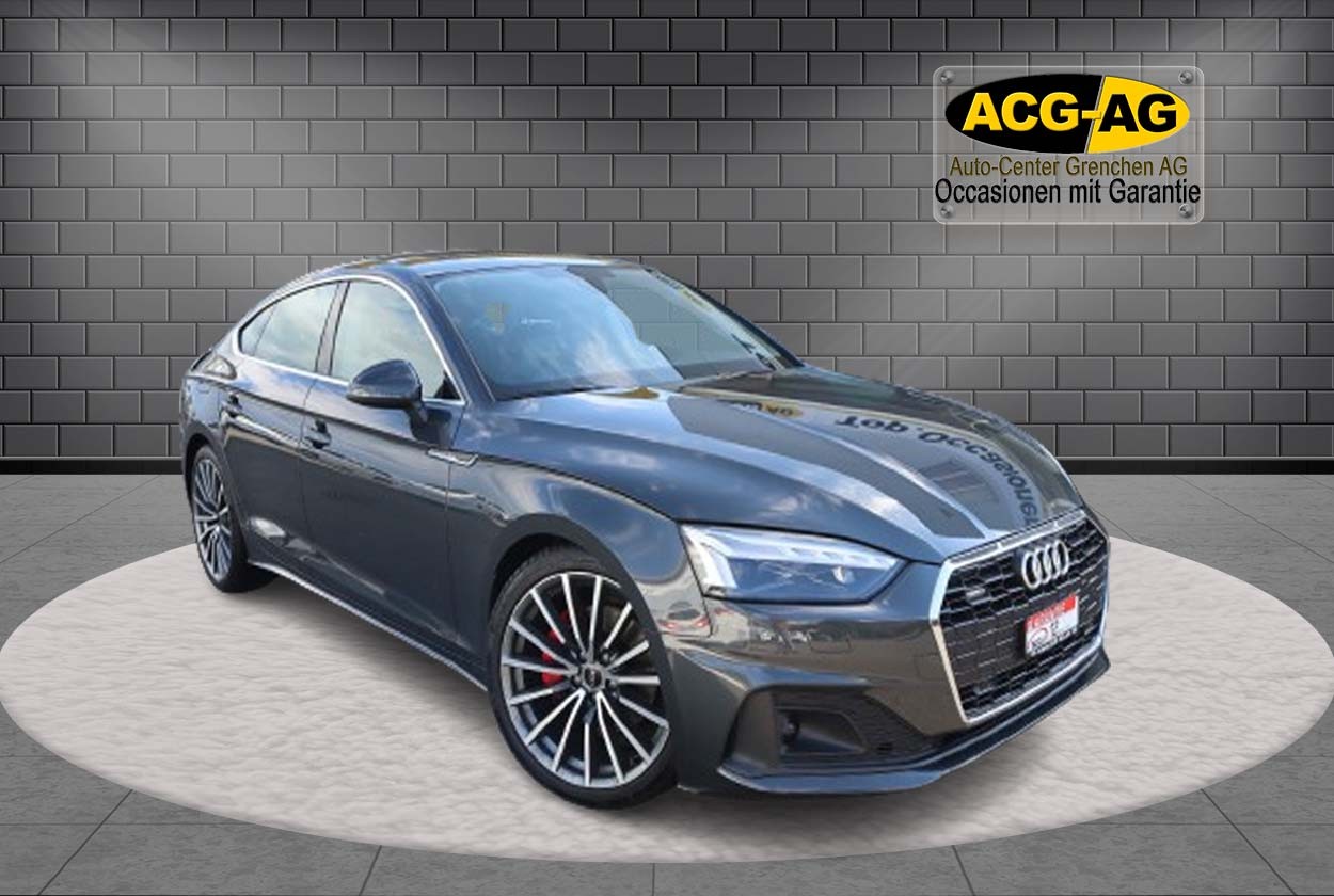 AUDI A5 Sportback 40 TDI quattro ** Voll-Leder Ausstattung ** Abstandsregelsystem ** Gr-Navi mit RF-Kamera