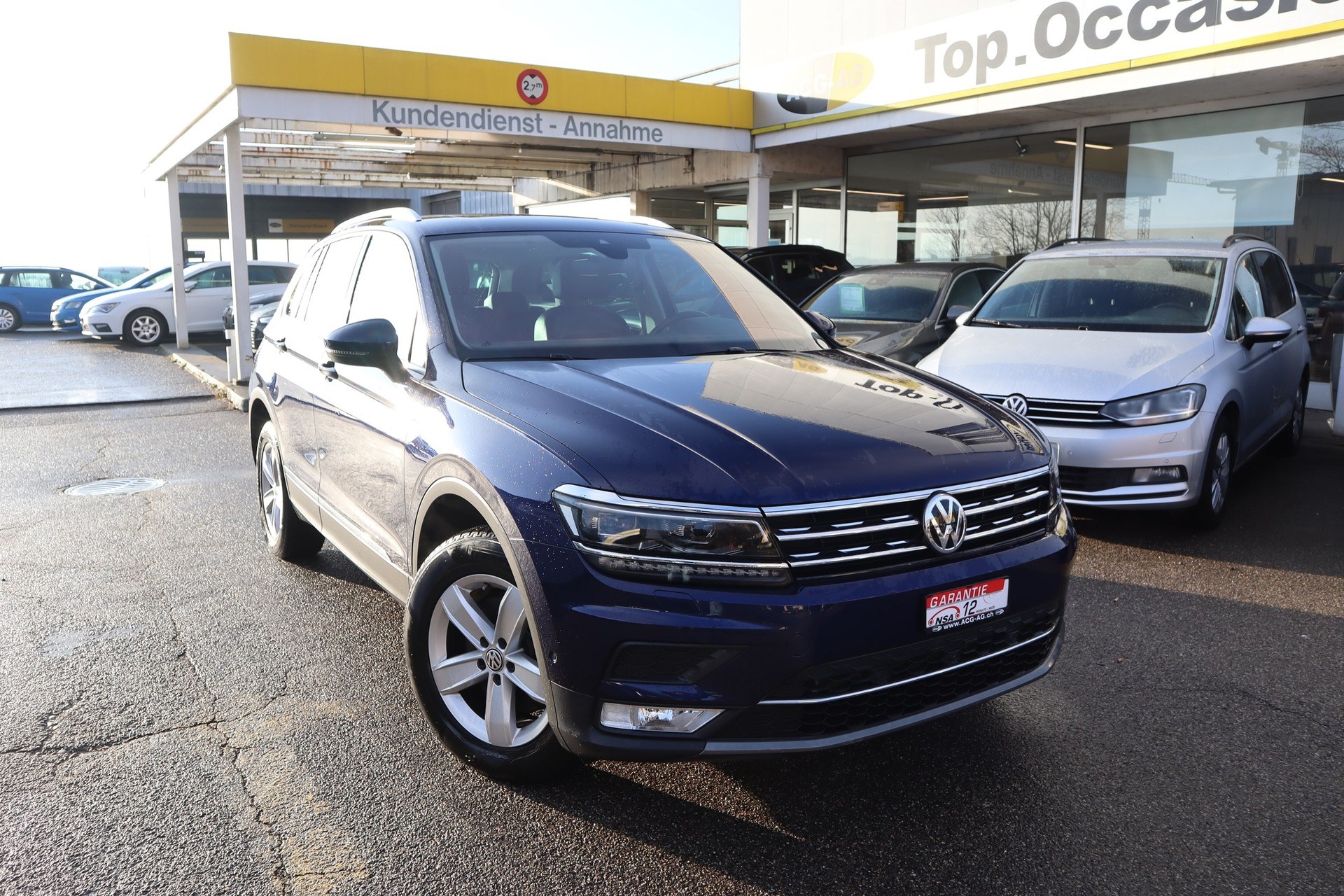 VW Tiguan 2.0 TDI SCR Highline 4Motion DSG ** Voll-Leder Ausstattung ** Panorama Glasdach ** PS-240 **A