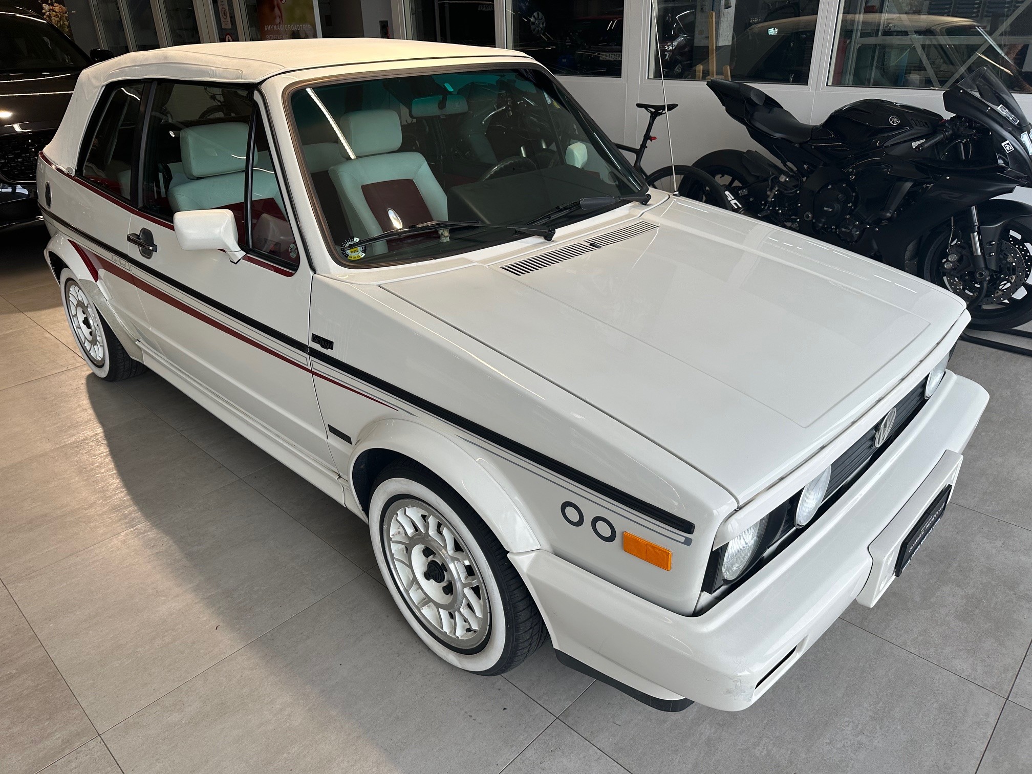 VW Golf Cabriolet 1800 GL Quartett/Special/White