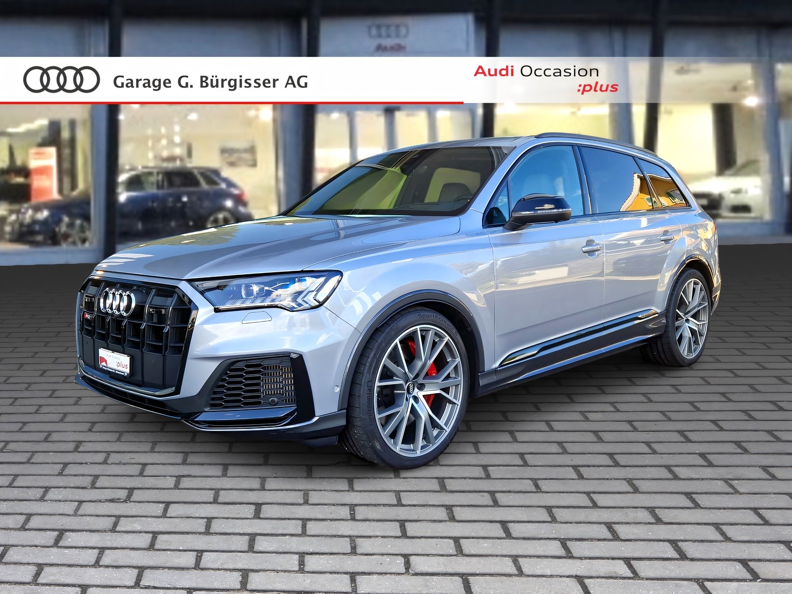 AUDI SQ7 4.0 TDI quattro tiptronic Florettsilber Metallic