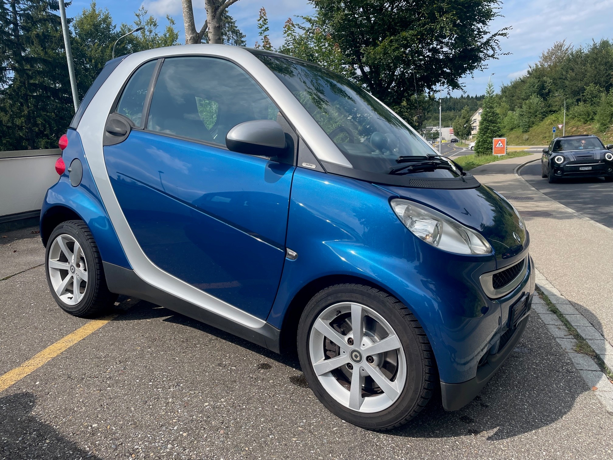 SMART fortwo pulse softip, 71 PS, 5 Gang sequ. +Schaltwippen, KLIMA, CH-Auto