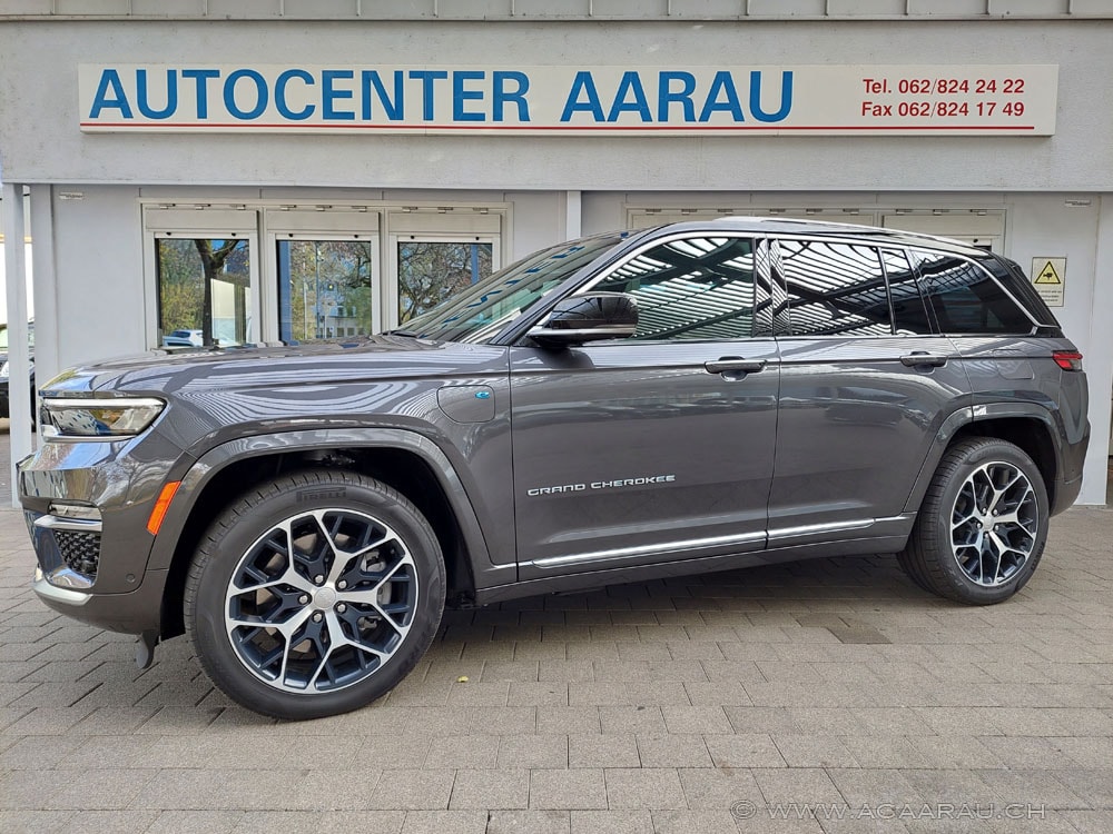 JEEP Grand Cherokee 2.0 Plug-in-Hybrid Summit RES. 4xe / Video : https://youtu.be/cvaW-Hea3Xs / Bilder : https://youtu.be/vwQb3X